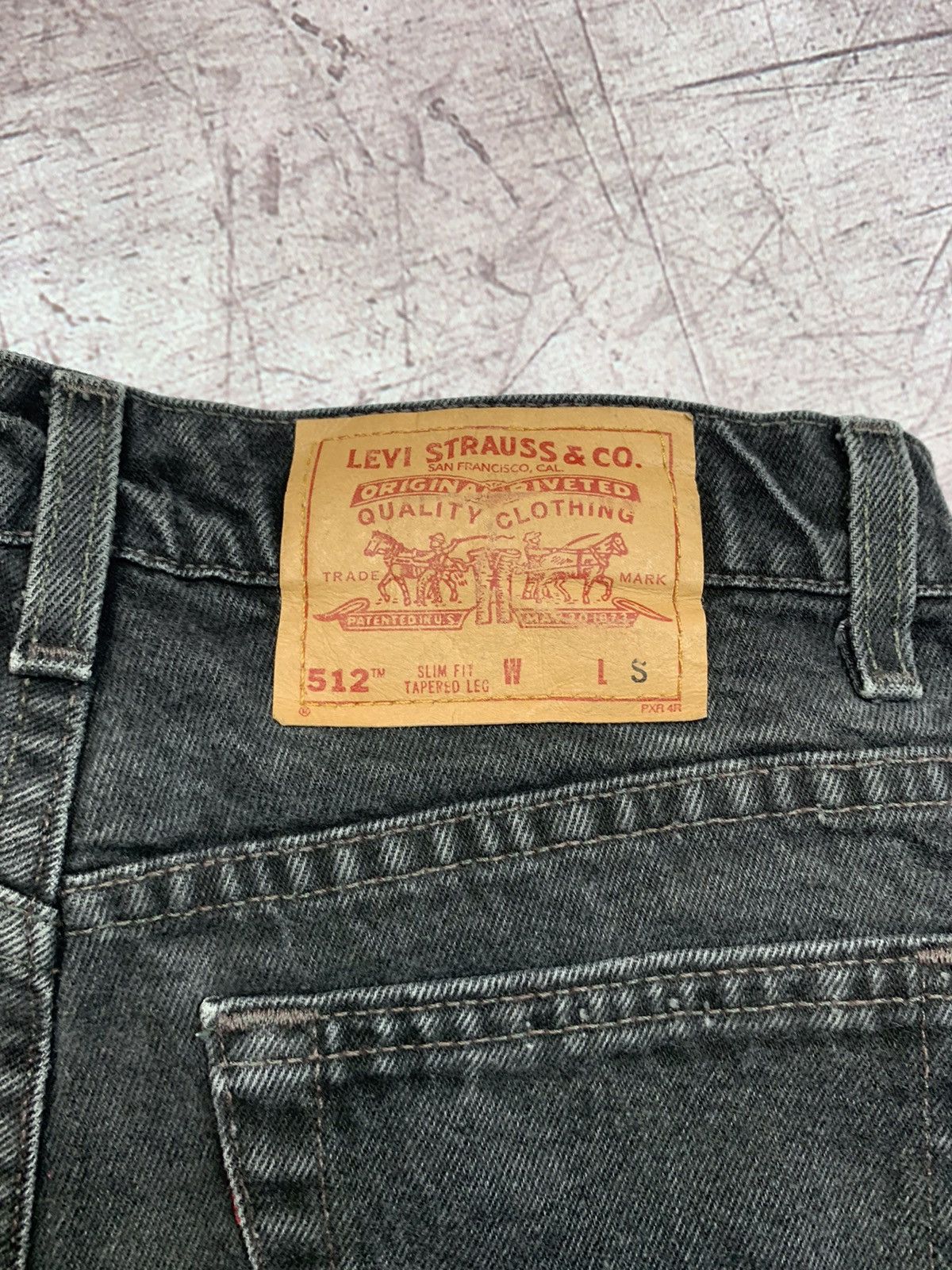 Levi's × Levi's Vintage Clothing × Vintage Levis 512 Vintage Mens Denim Pants Jeans Black Size US 30 / EU 46 - 3 Thumbnail