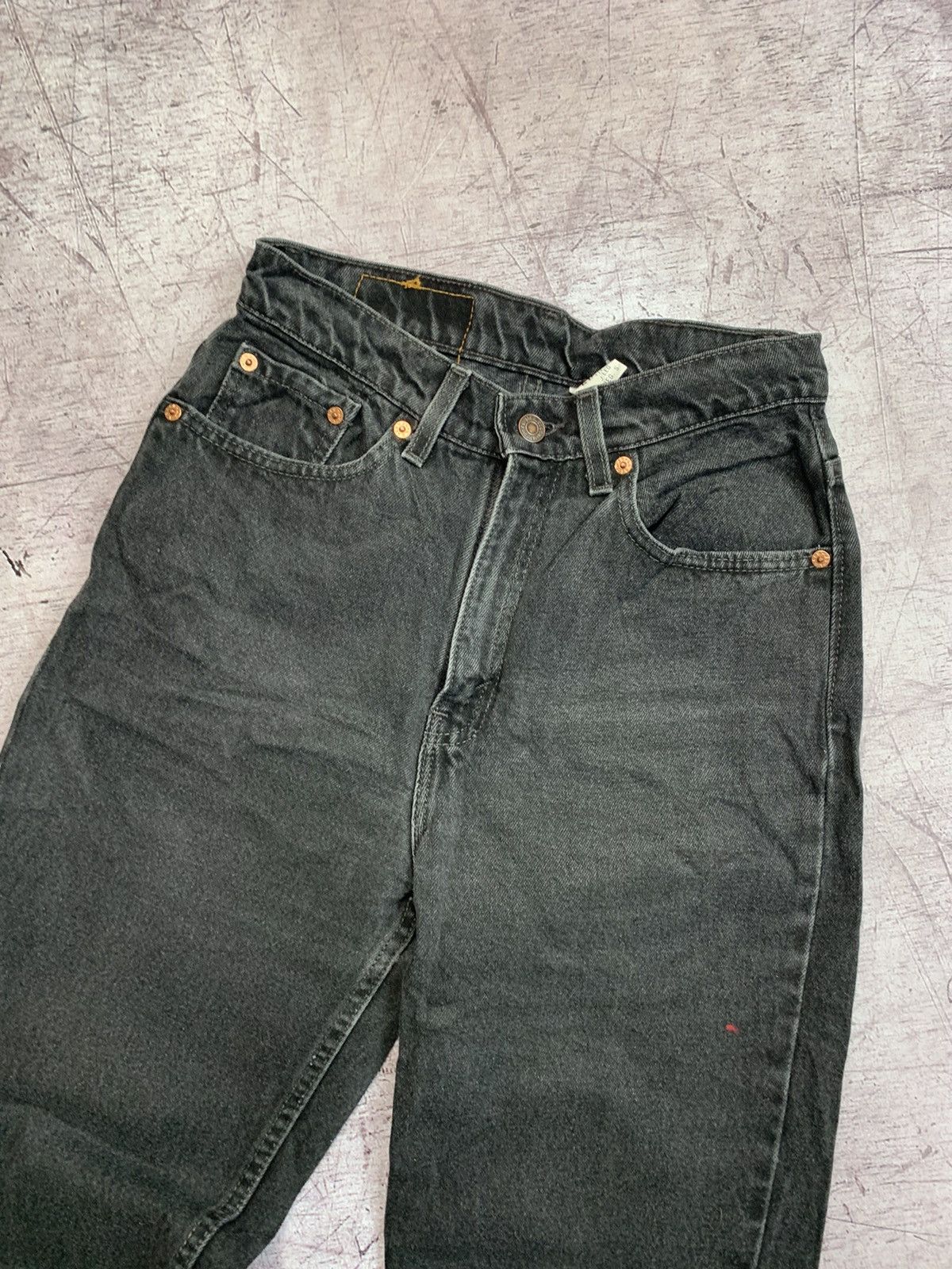 Levi's × Levi's Vintage Clothing × Vintage Levis 512 Vintage Mens Denim Pants Jeans Black Size US 30 / EU 46 - 10 Thumbnail