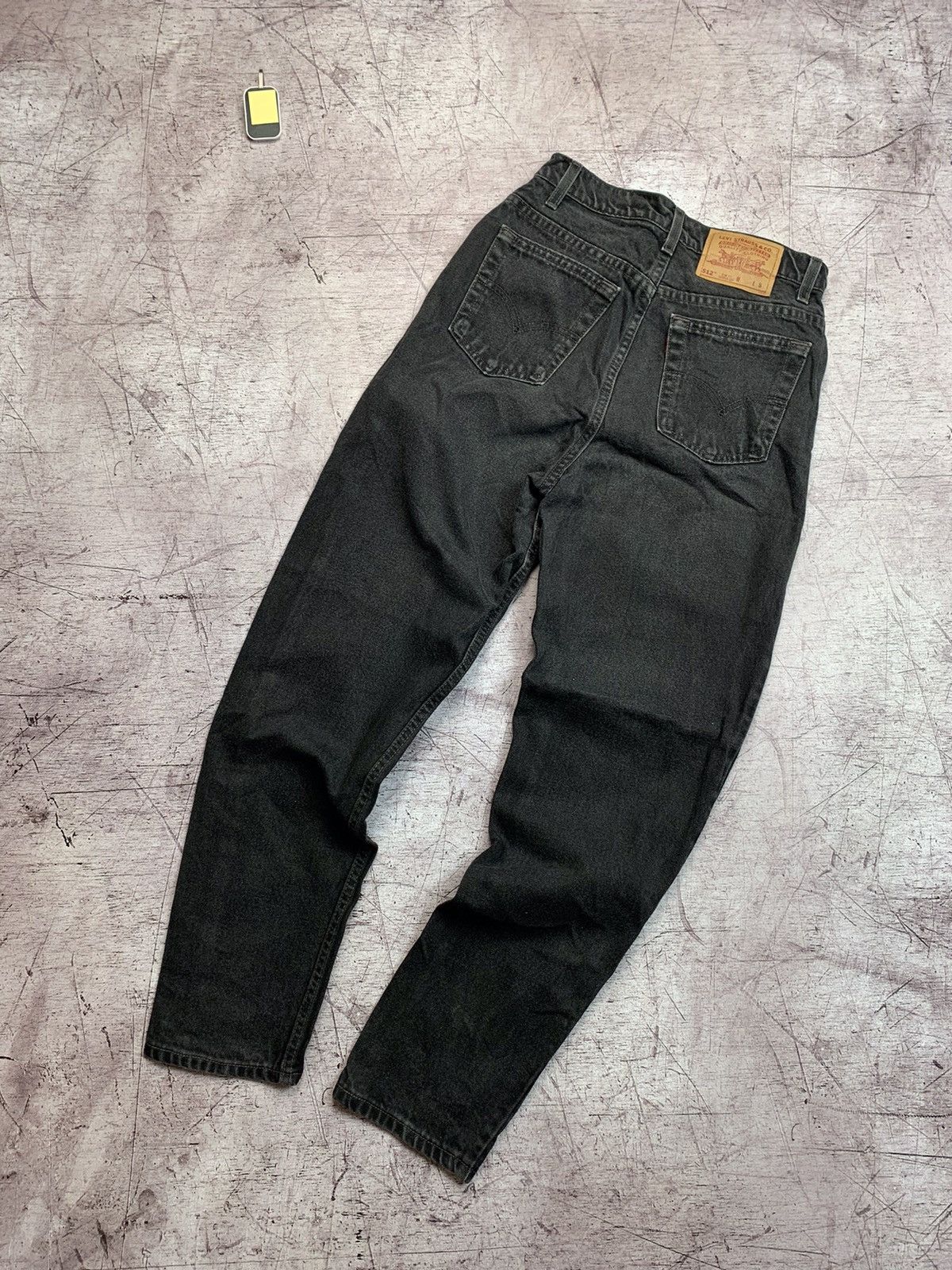 Levi's × Levi's Vintage Clothing × Vintage Levis 512 Vintage Mens Denim Pants Jeans Black Size US 30 / EU 46 - 1 Thumbnail