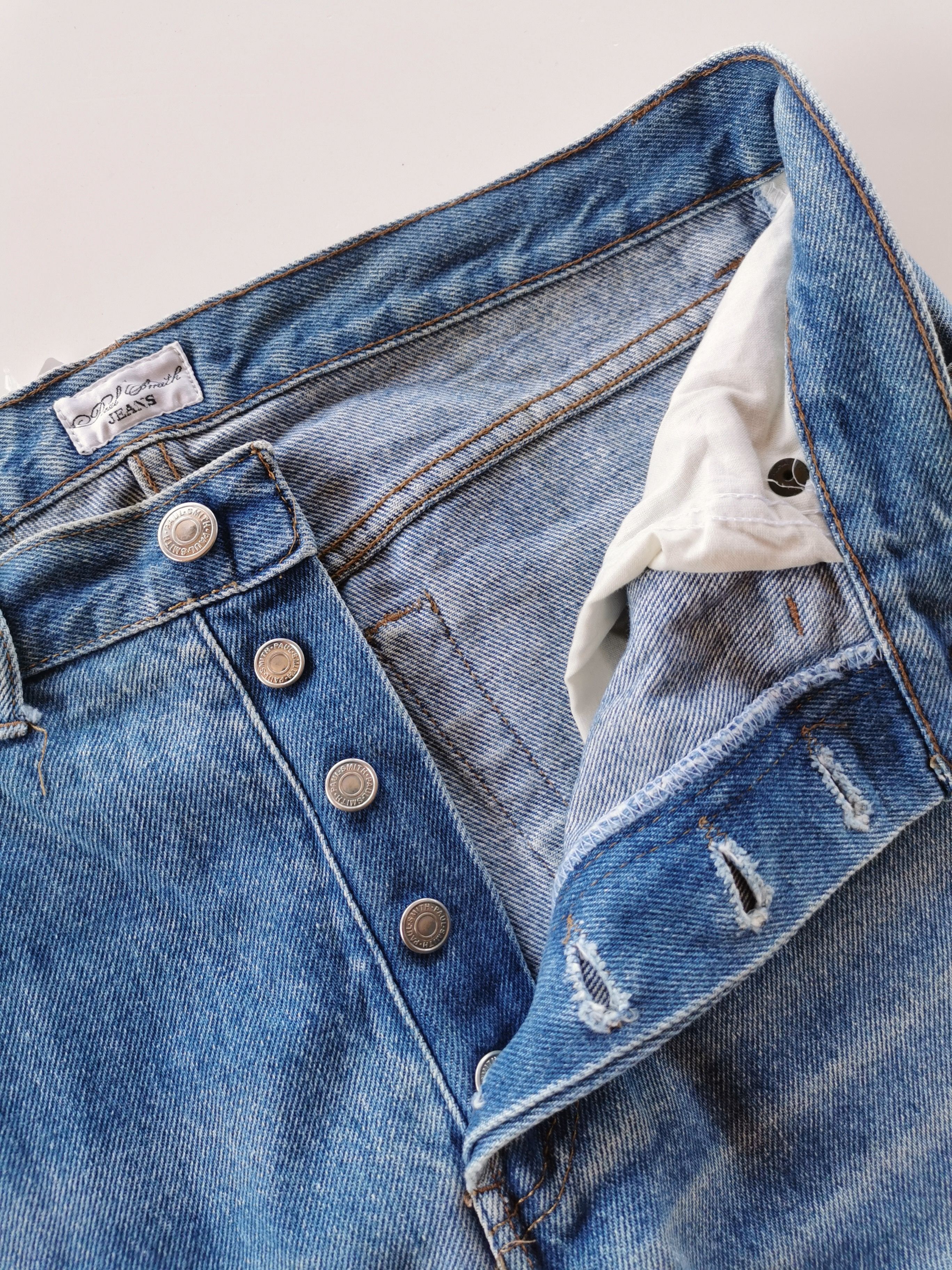 Paul Smith Vintage Paul Smith Fade Denim Jeans Size US 32 / EU 48 - 5 Thumbnail