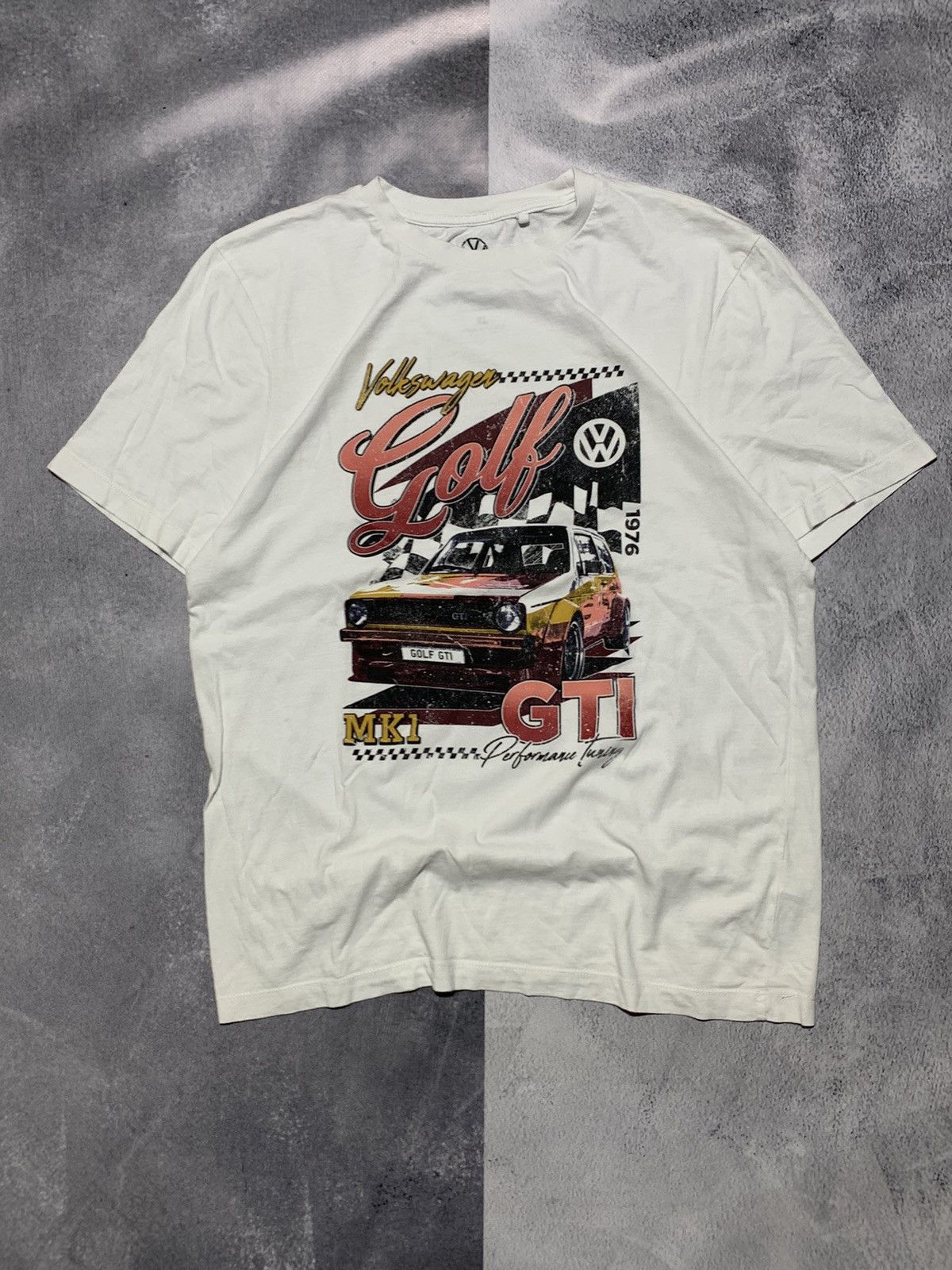 Other Vintage Y2K Volkswagen Golf MK1 GTI Racing Car Graphic XL Size US XL / EU 56 / 4 - 1 Thumbnail