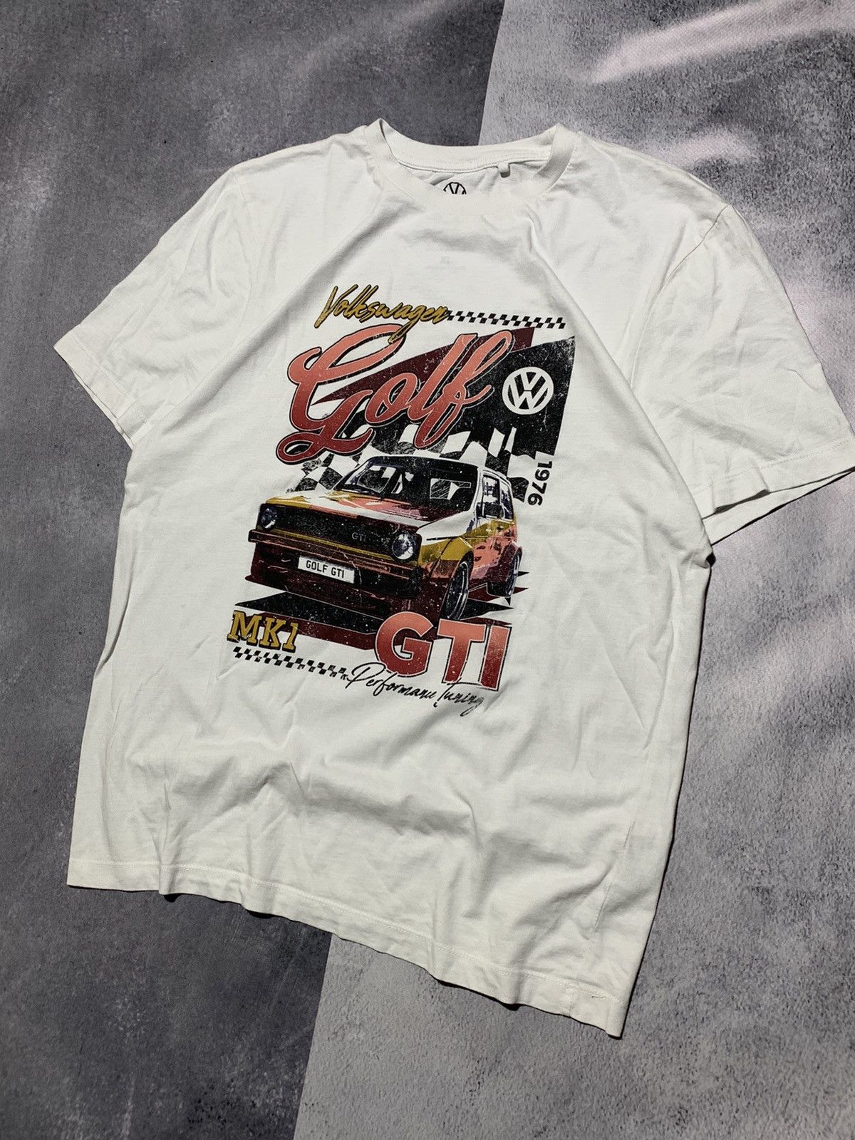 Other Vintage Y2K Volkswagen Golf MK1 GTI Racing Car Graphic XL Size US XL / EU 56 / 4 - 2 Thumbnail