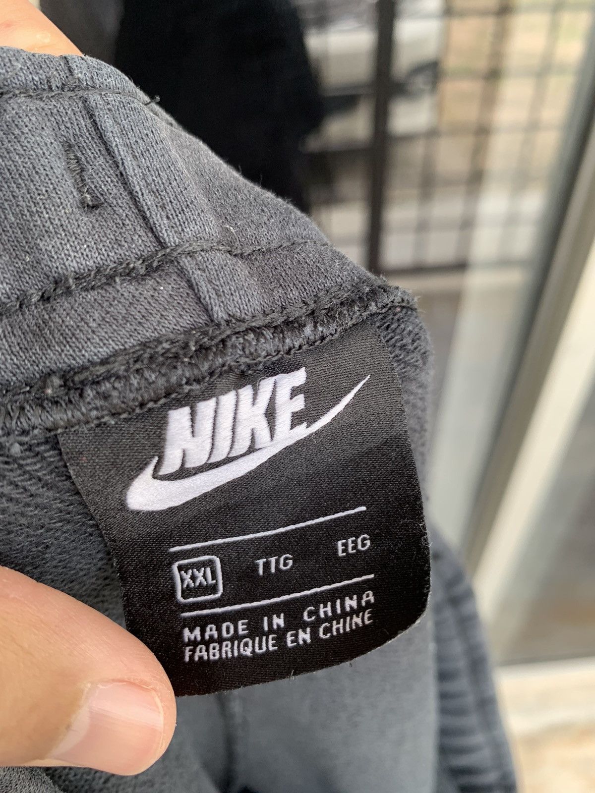 Nike Thrashed Faded Nike Jogger Pant Embroided Logo Size US 32 / EU 48 - 4 Thumbnail