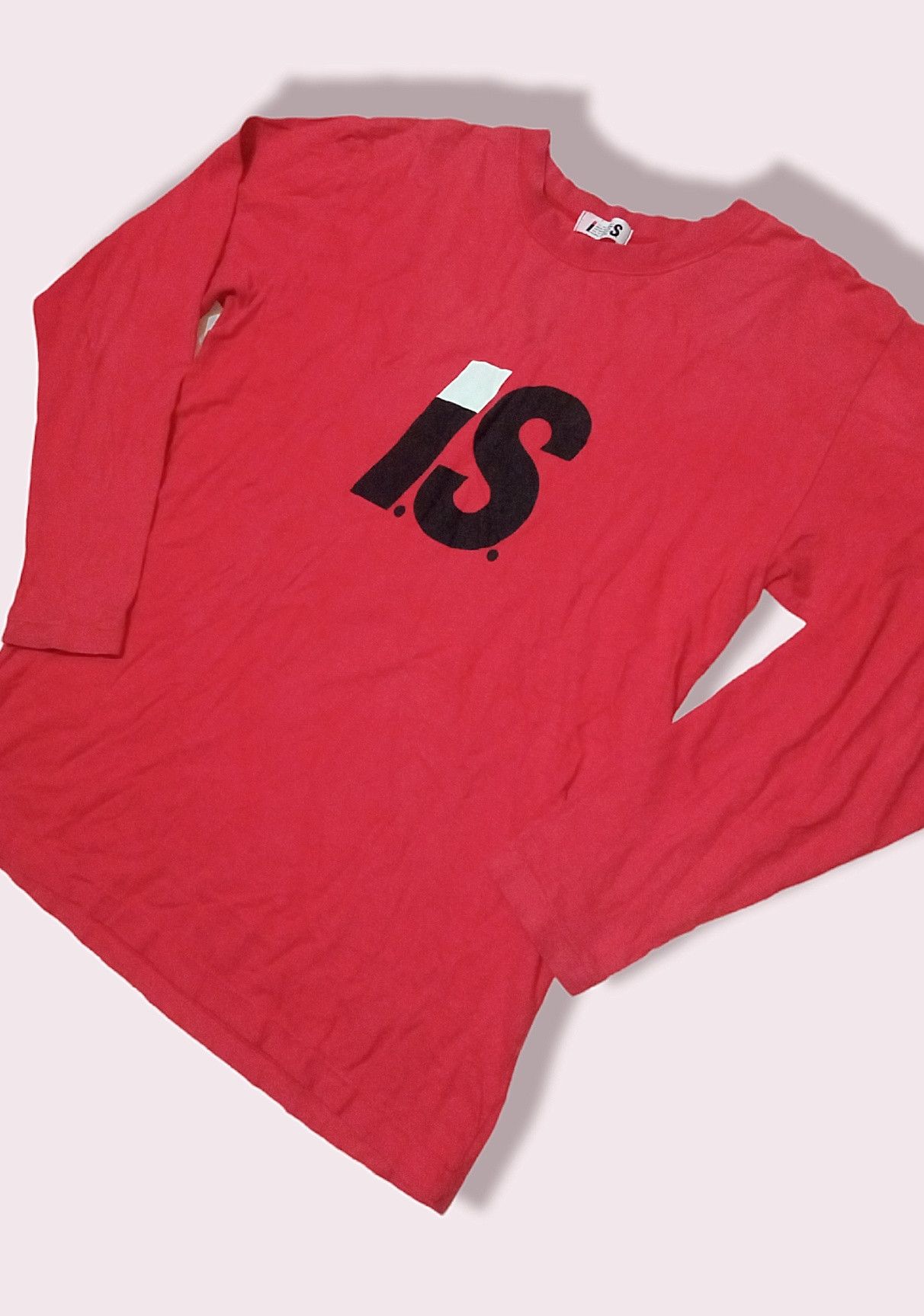 Vintage issey miyake long sleeve t shirt/big logo