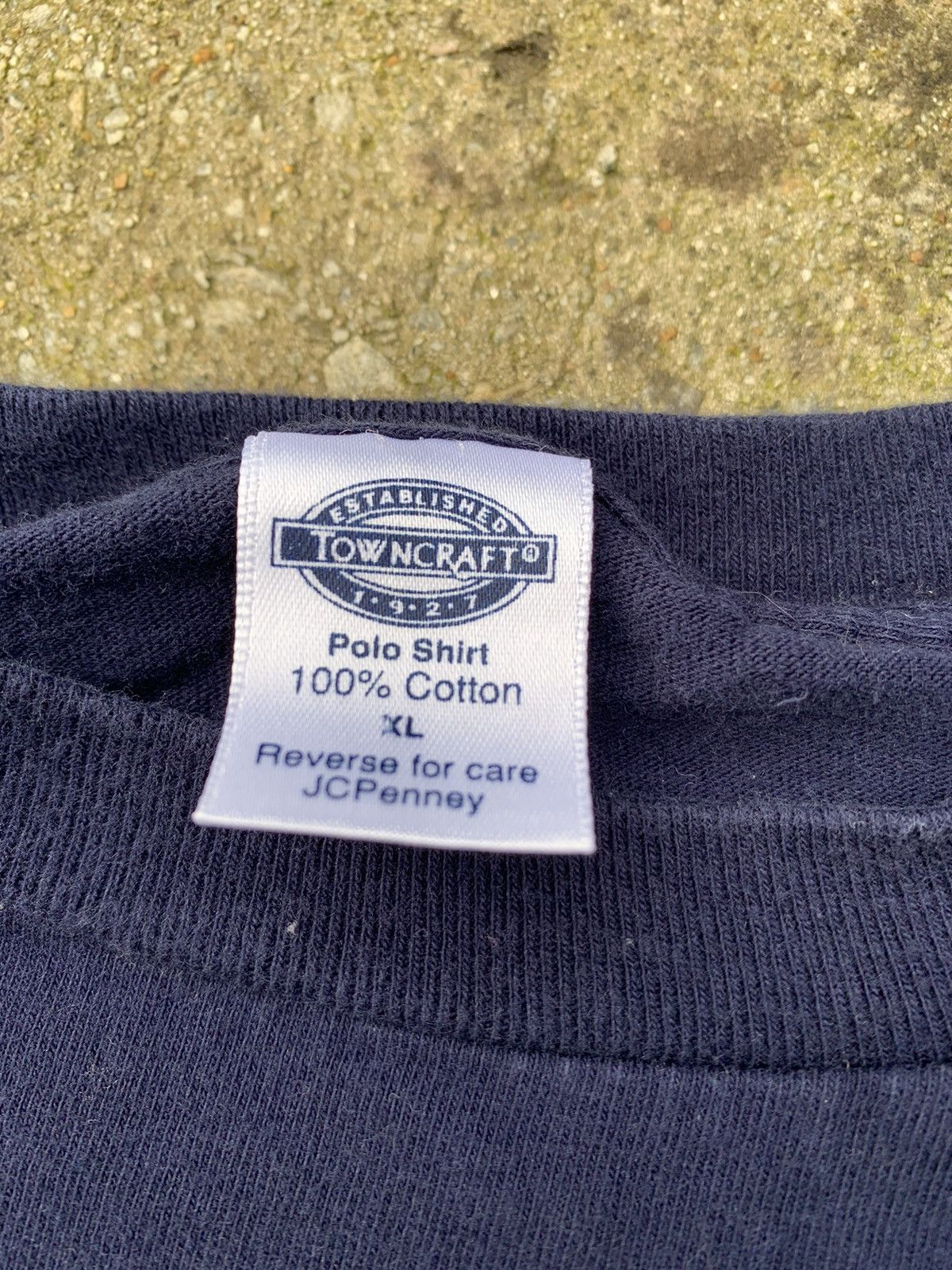 Vintage Vintage Blank Blue Single Stitch T Shirt Size US XL / EU 56 / 4 - 3 Thumbnail