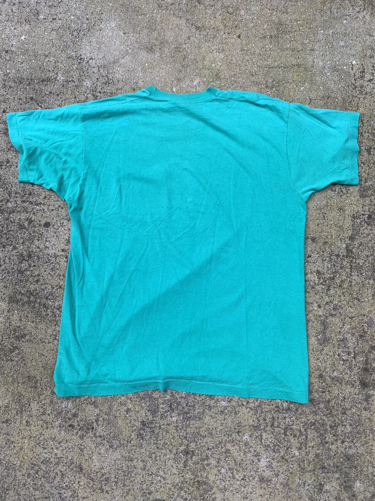 Vintage Vintage Blank Single Stitch T Shirt Size US XL / EU 56 / 4 - 3 Thumbnail