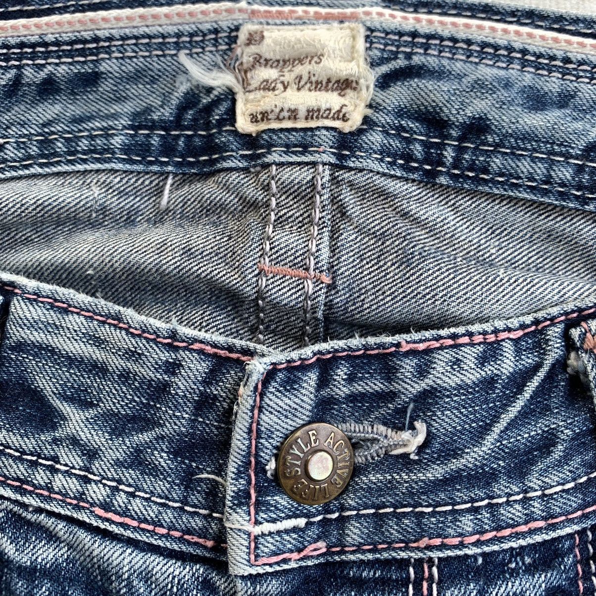 Japanese Brand 💥FLARED💥Japanese Brappers Flared Bootcut Jeans Size 29" - 7 Thumbnail