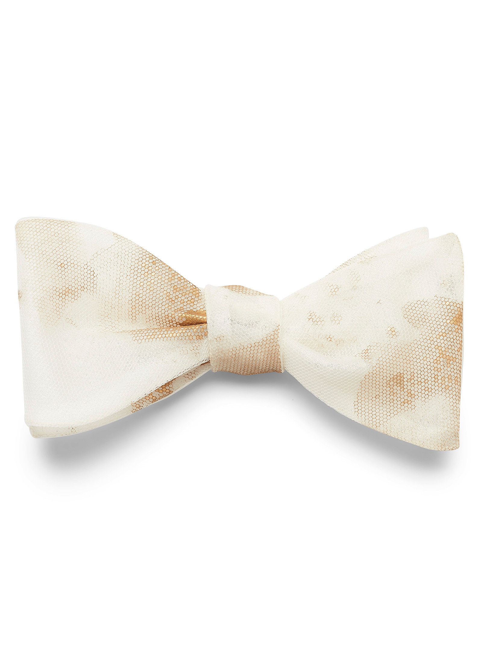 title of work BNWT SS20 TITLE OF WORK POST BAUHAUS GOLD SHADOW BOW TIE Size ONE SIZE - 1 Thumbnail
