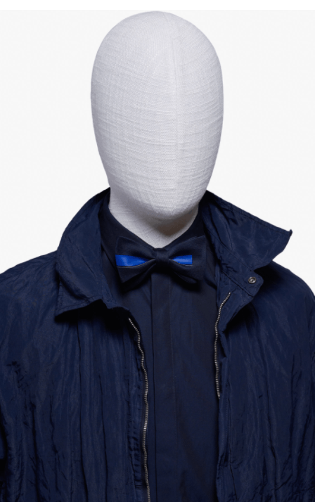 title of work BNWT SS20 TITLE OF WORK POST BAUHAUS TRACED STRIPE BOW TIE Size ONE SIZE - 2 Thumbnail