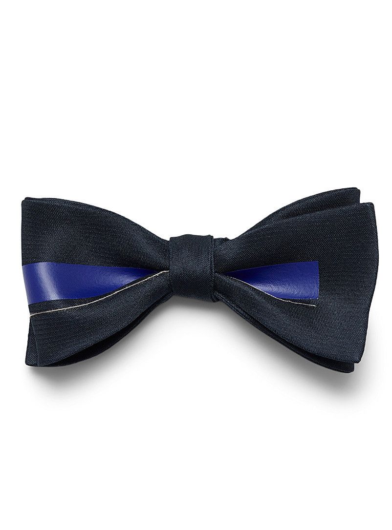 title of work BNWT SS20 TITLE OF WORK POST BAUHAUS TRACED STRIPE BOW TIE Size ONE SIZE - 1 Thumbnail