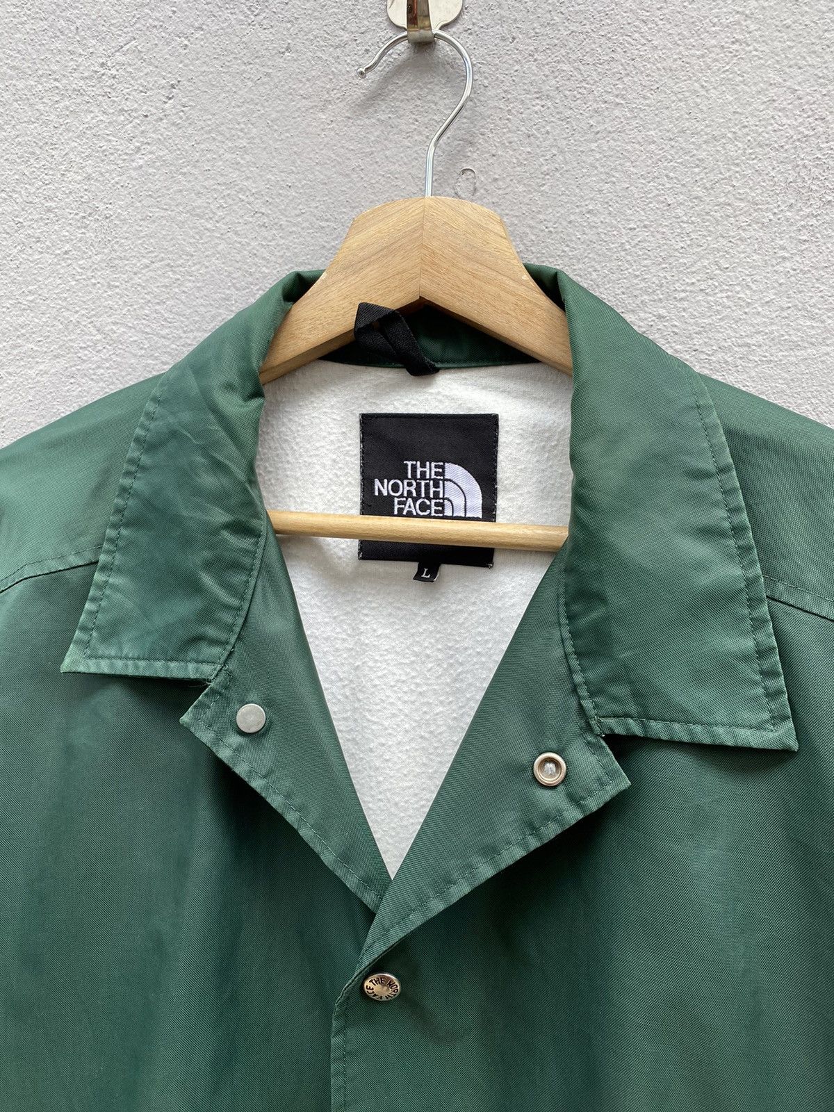 The North Face 🔥RARE🔥 Vintage 80s~90s THE NORTH FACE Patches Green Jacket Size US L / EU 52-54 / 3 - 2 Thumbnail