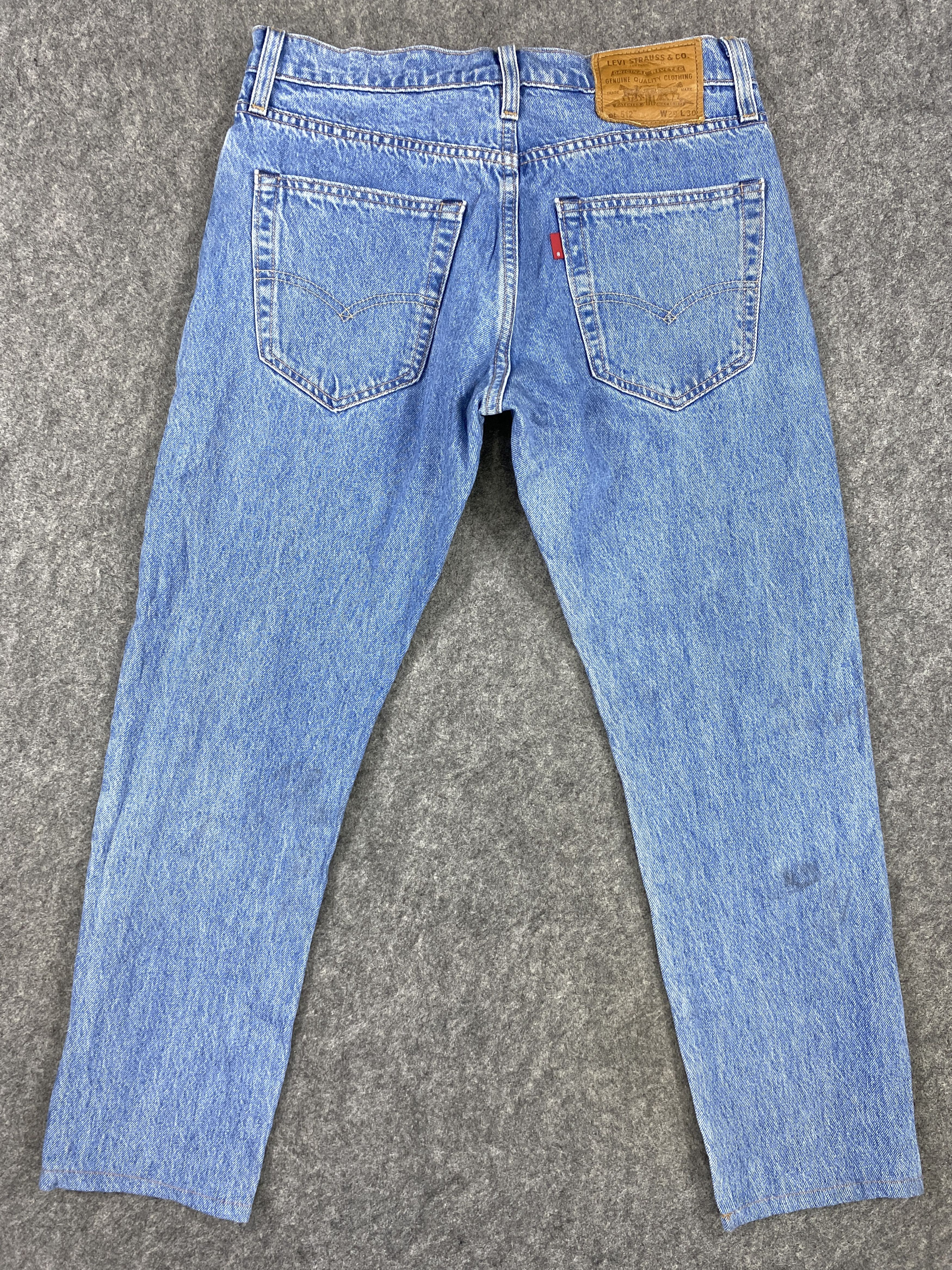 Blue Levi's 512 Jeans 29x26 Denim -SJ064