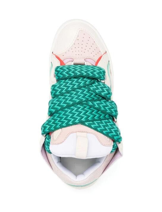 Lanvin BNWT SS22 LANVIN CURB LACE UP SNEAKERS 40 Size US 10 / IT 40 - 8 Thumbnail