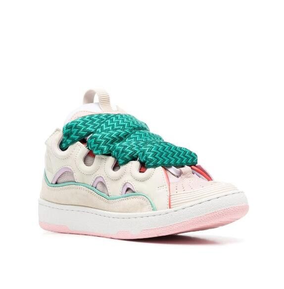 Lanvin BNWT SS22 LANVIN CURB LACE UP SNEAKERS 40 Size US 10 / IT 40 - 9 Thumbnail
