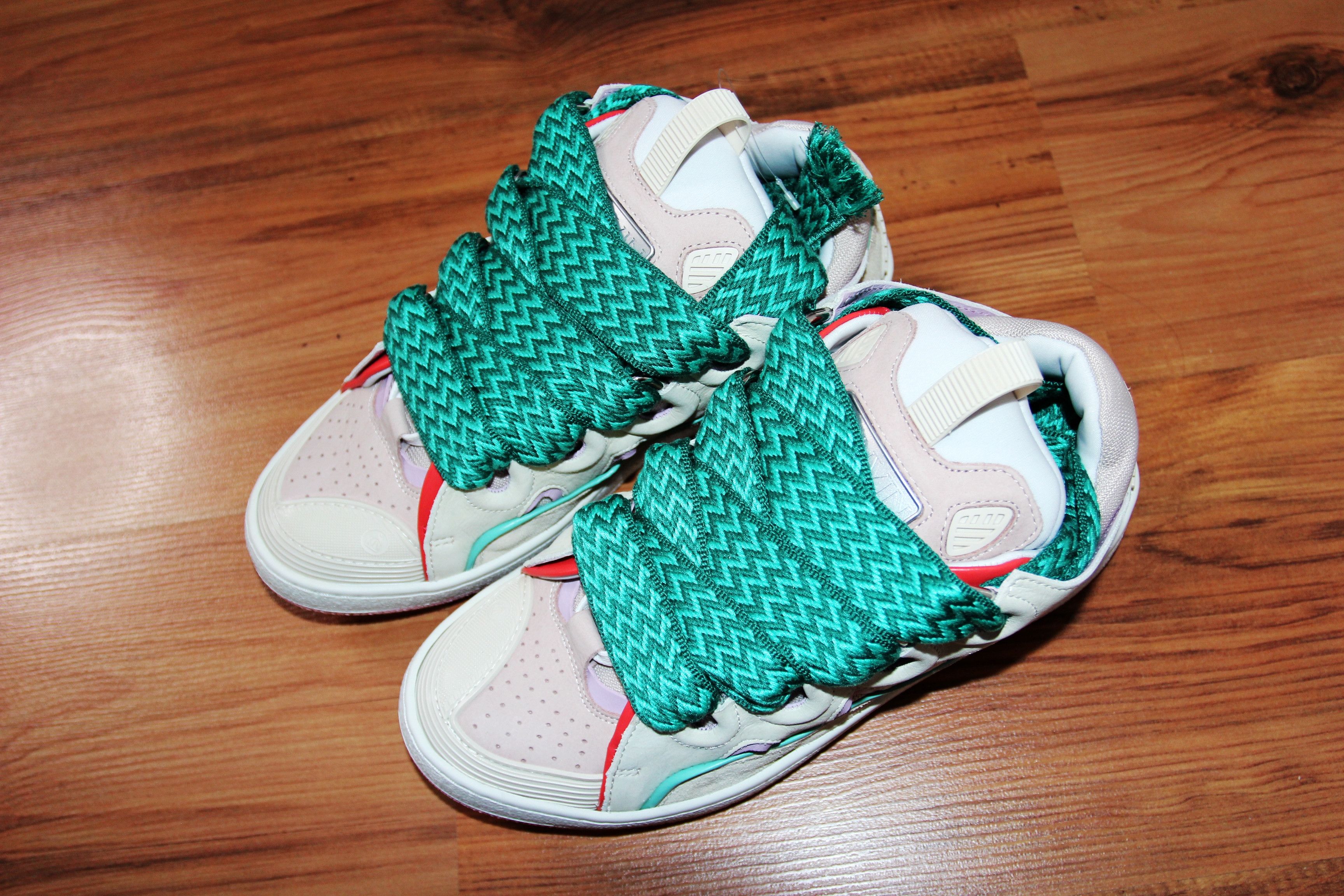 Lanvin BNWT SS22 LANVIN CURB LACE UP SNEAKERS 40 Size US 10 / IT 40 - 2 Thumbnail