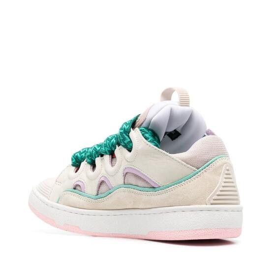 Lanvin BNWT SS22 LANVIN CURB LACE UP SNEAKERS 40 Size US 10 / IT 40 - 10 Thumbnail