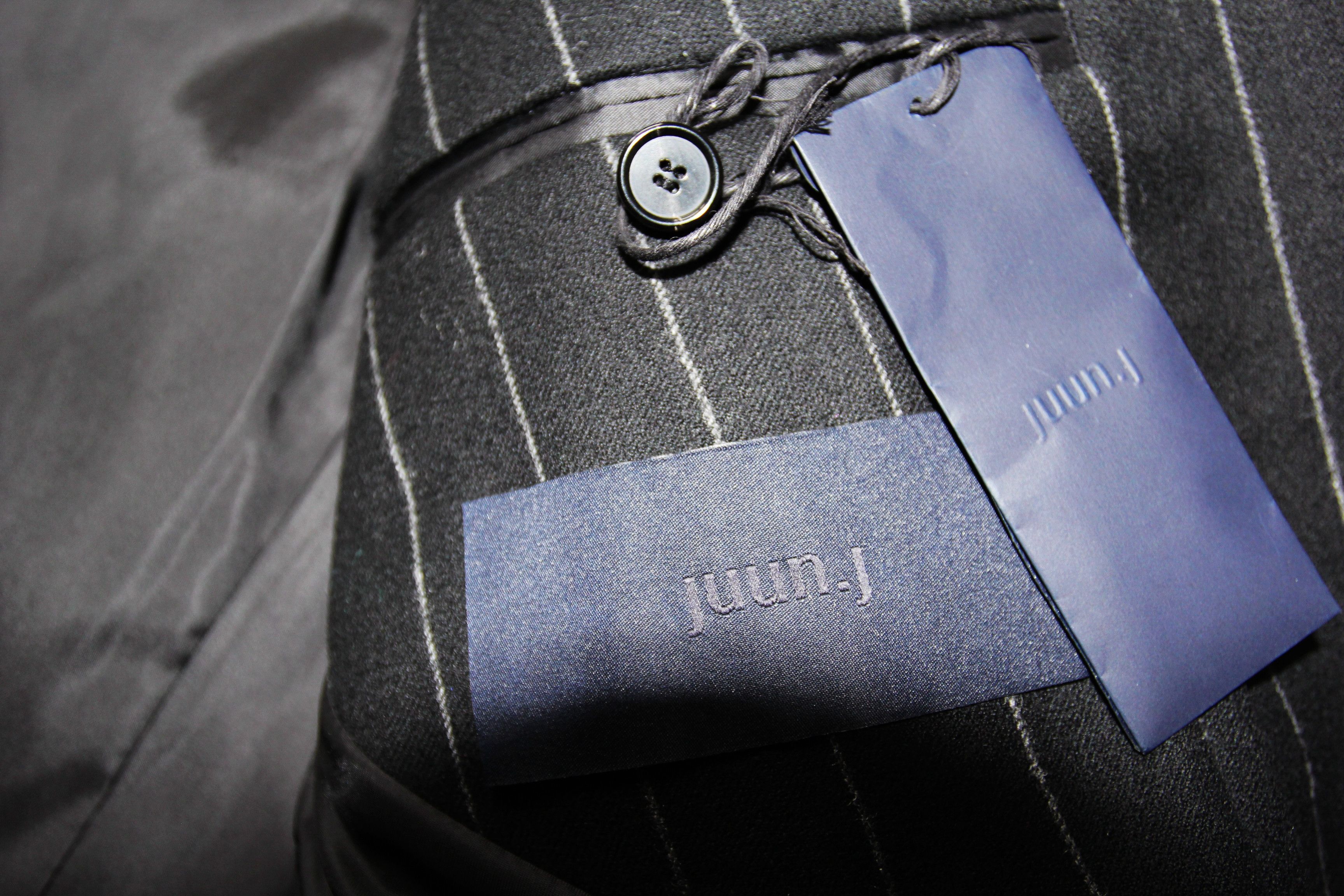 Juun.J BNWT JUUN.J MIXED STRIPED COAT BOMBER JACKET 48 Size US M / EU 48-50 / 2 - 12 Thumbnail