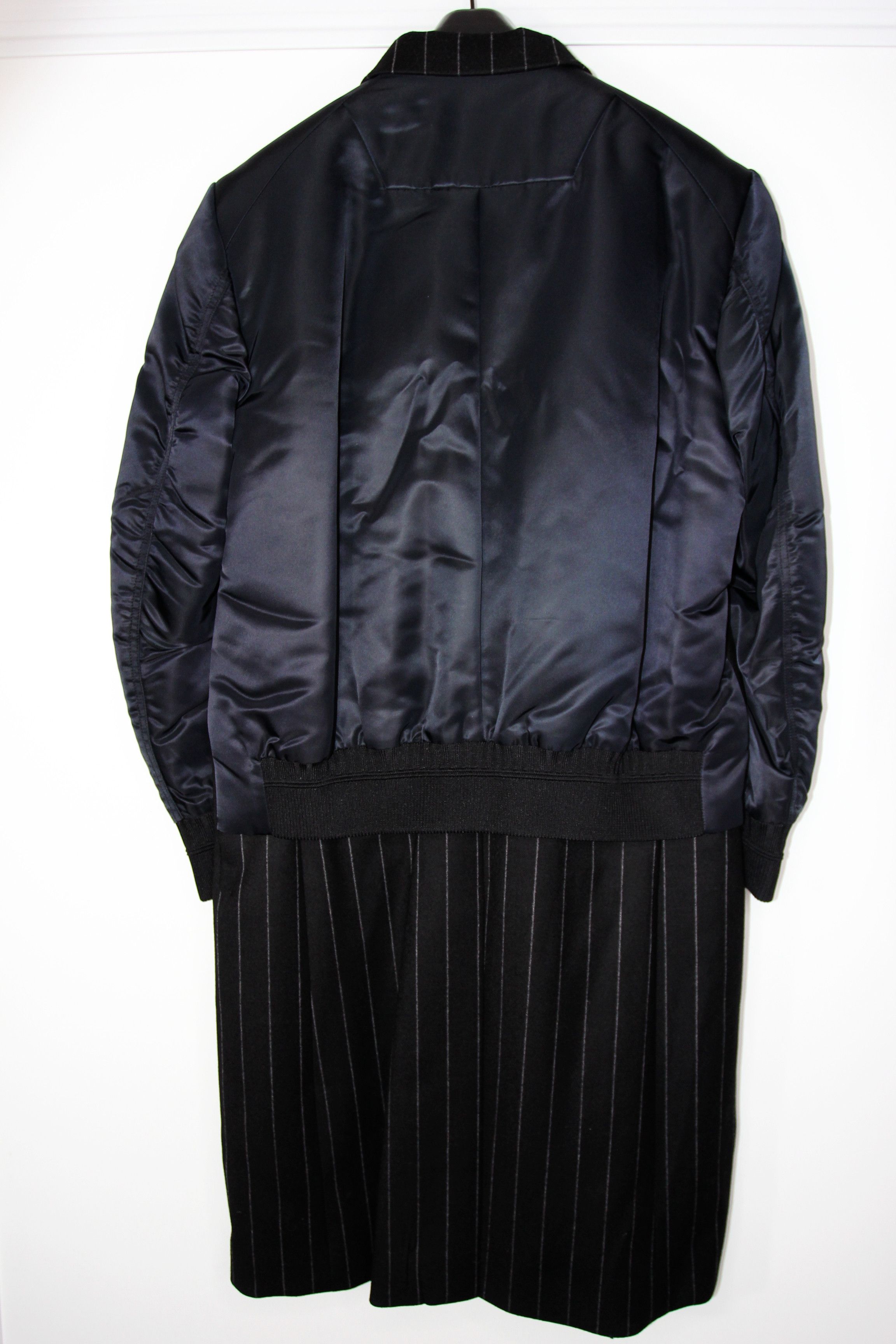 Juun.J BNWT JUUN.J MIXED STRIPED COAT BOMBER JACKET 48 Size US M / EU 48-50 / 2 - 2 Thumbnail
