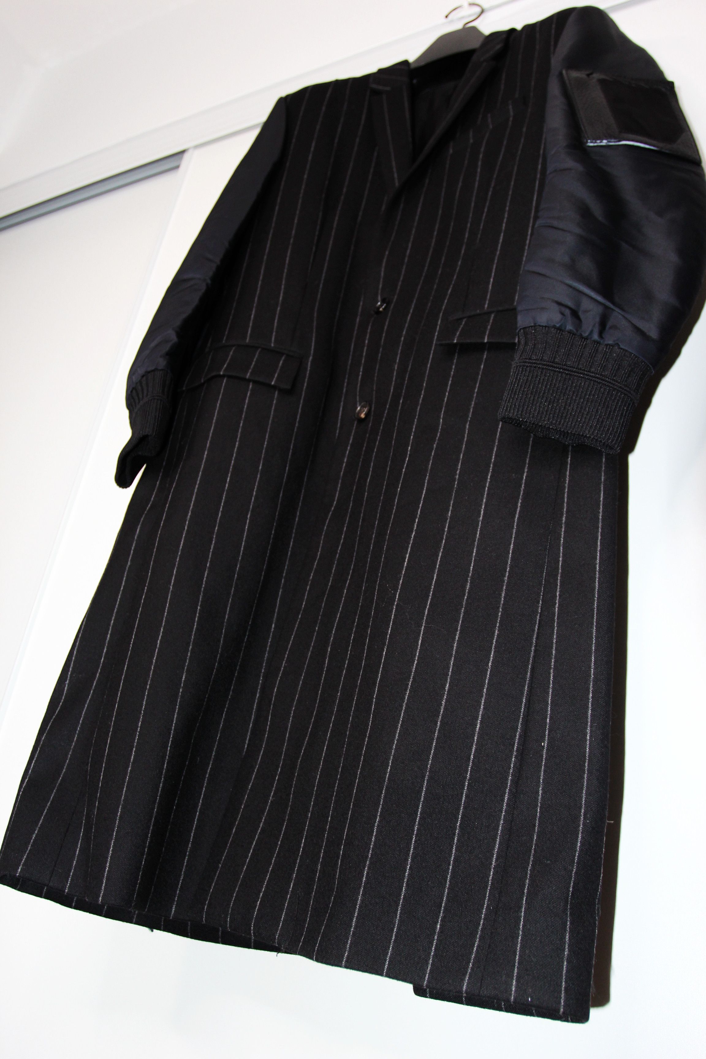 Juun.J BNWT JUUN.J MIXED STRIPED COAT BOMBER JACKET 48 Size US M / EU 48-50 / 2 - 7 Thumbnail