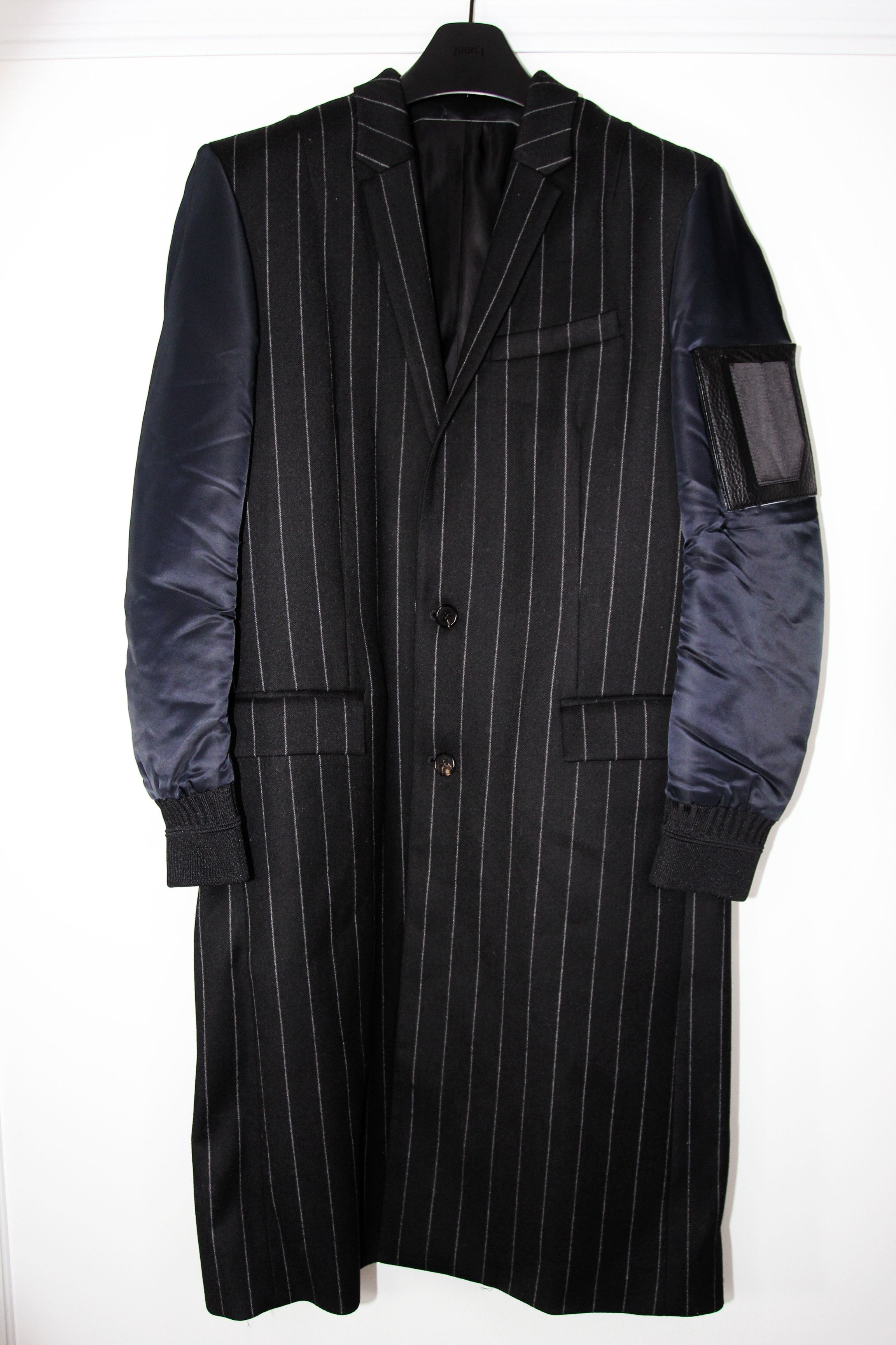 Juun.J BNWT JUUN.J MIXED STRIPED COAT BOMBER JACKET 48 Size US M / EU 48-50 / 2 - 1 Thumbnail