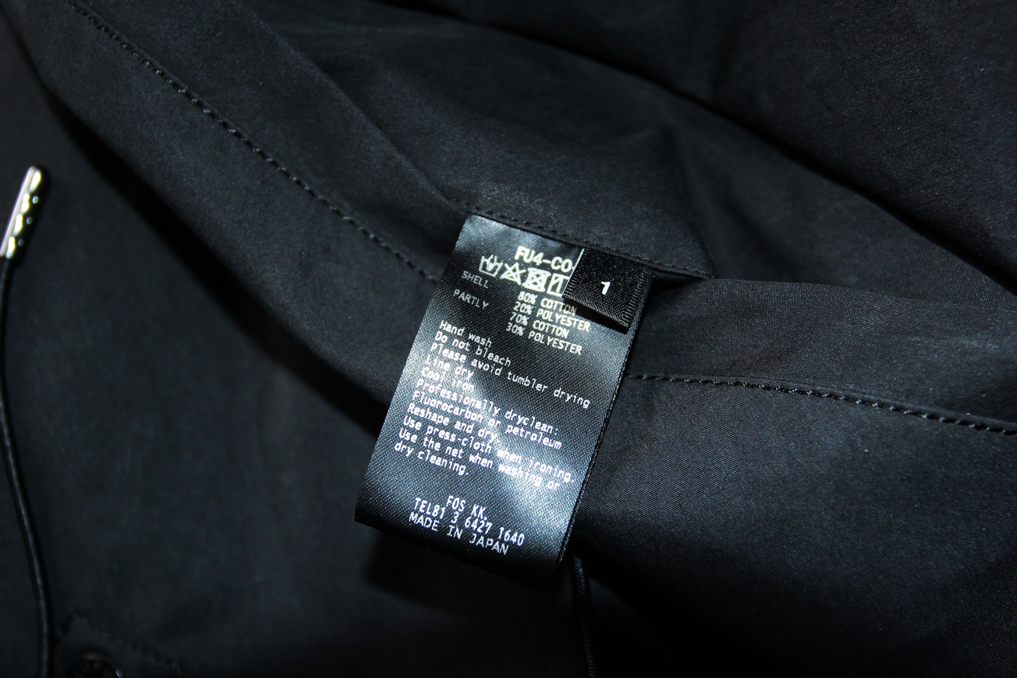 Fumito Ganryu BNWT AW20 FUMITO GANRYU LAPELLED MODS M51 COAT JACKET 1 Size US S / EU 44-46 / 1 - 15 Thumbnail