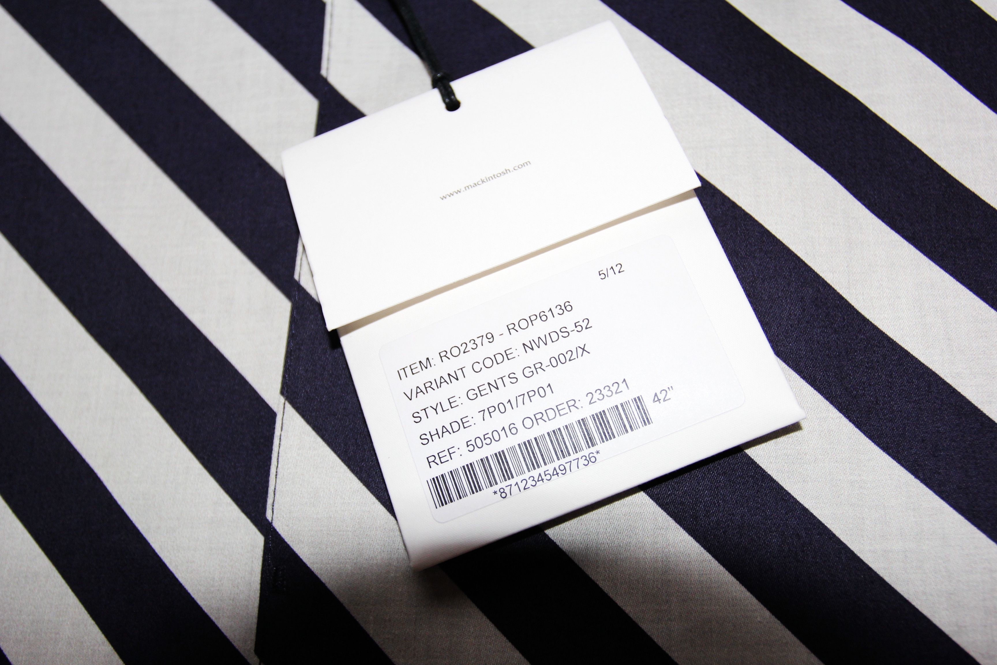 Mackintosh BNWT SS17 MACKINTOSH RAINCOAT 42 Size US L / EU 52-54 / 3 - 12 Thumbnail