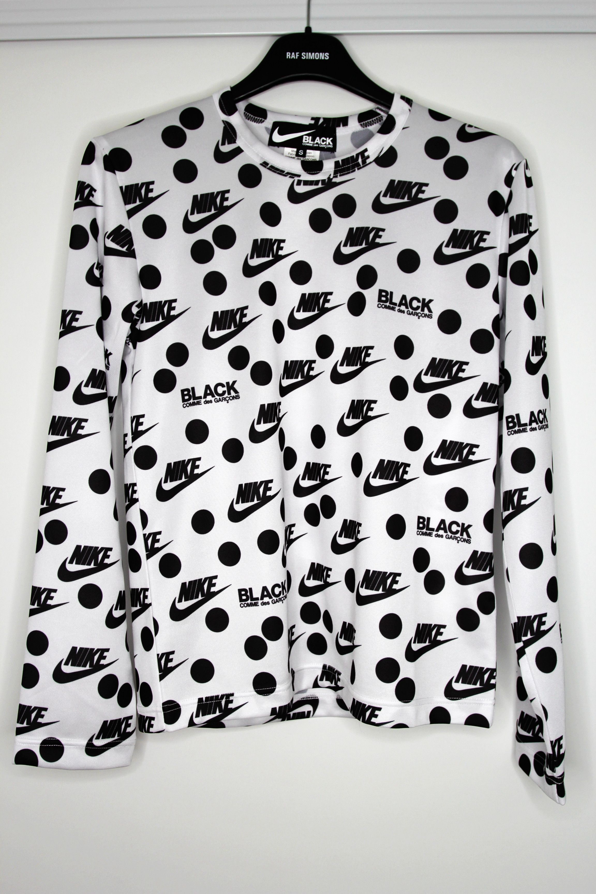 Comme des Garcons Black BNWT AW20 COMME DES GARCONS BLACK x NIKE LS TSHIRT JERSEY S Size US S / EU 44-46 / 1 - 2 Thumbnail