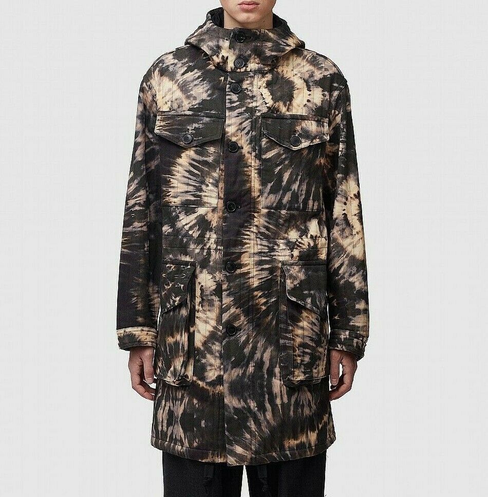 hot bnwt aw19 dries van noten valder coat pocket parka coat l