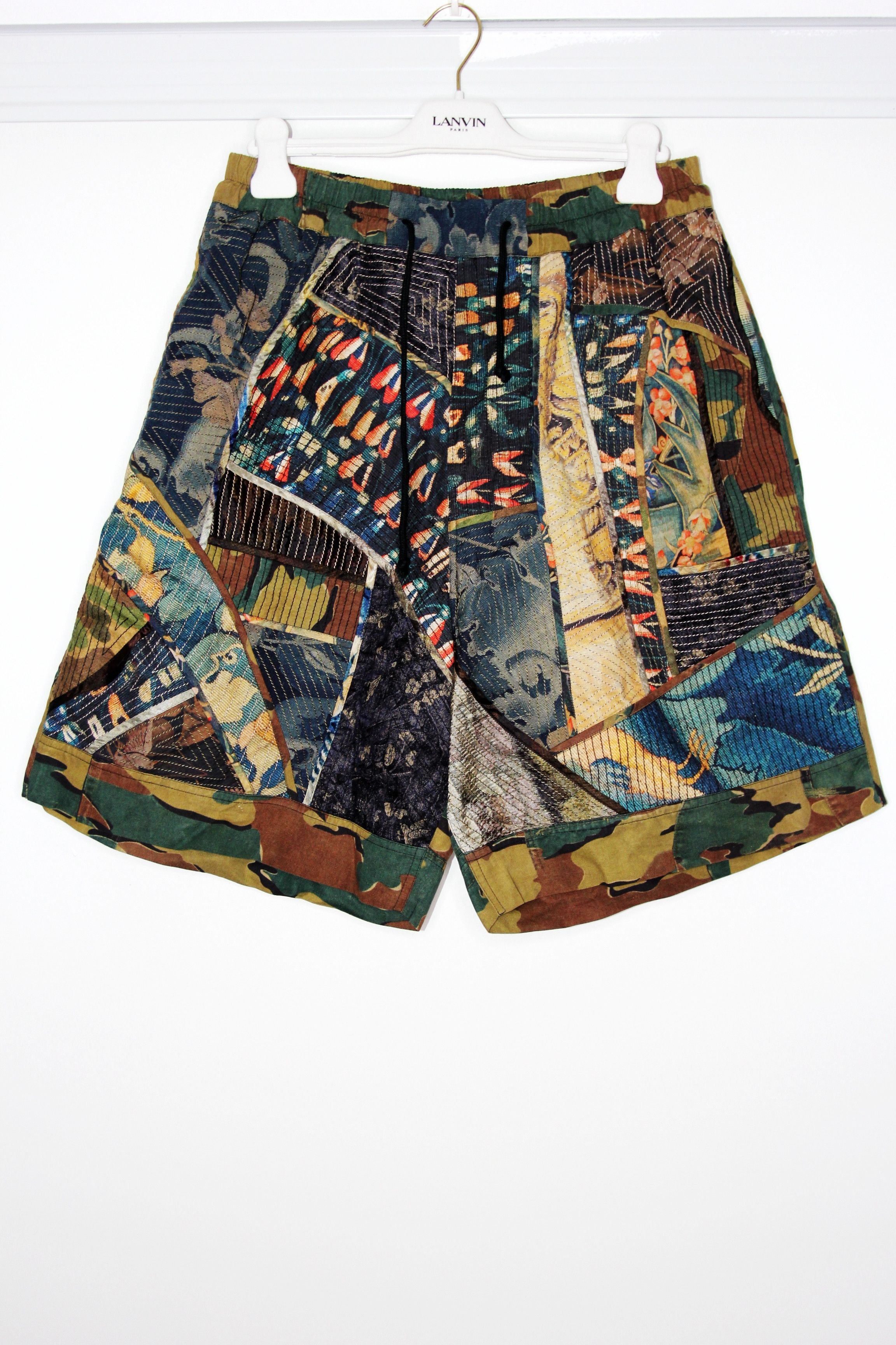 Dries Van Noten SS17 DRIES VAN NOTEN PRINTED SHORTS L Size US 34 / EU 50 - 1 Thumbnail