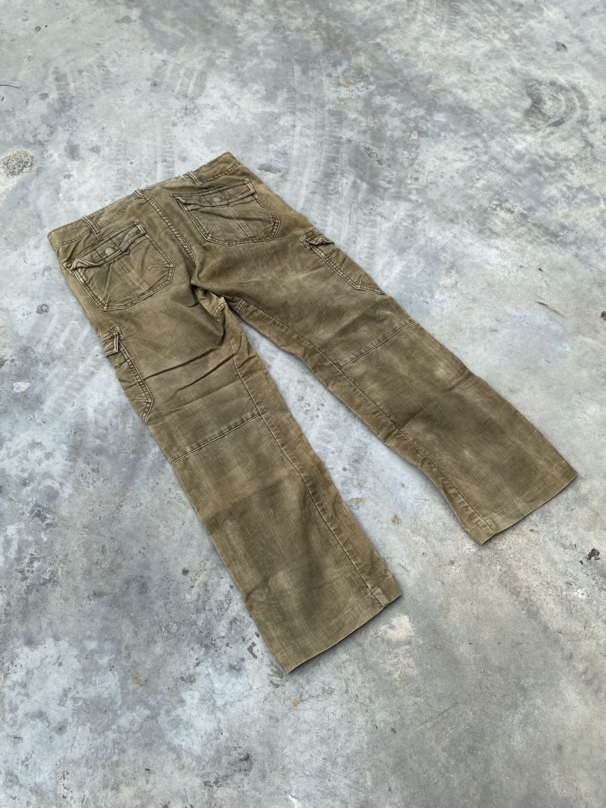 Japanese Brand 🔥Express Shipping🔥 Back Number Cargo Pants Size US 35 - 4 Thumbnail
