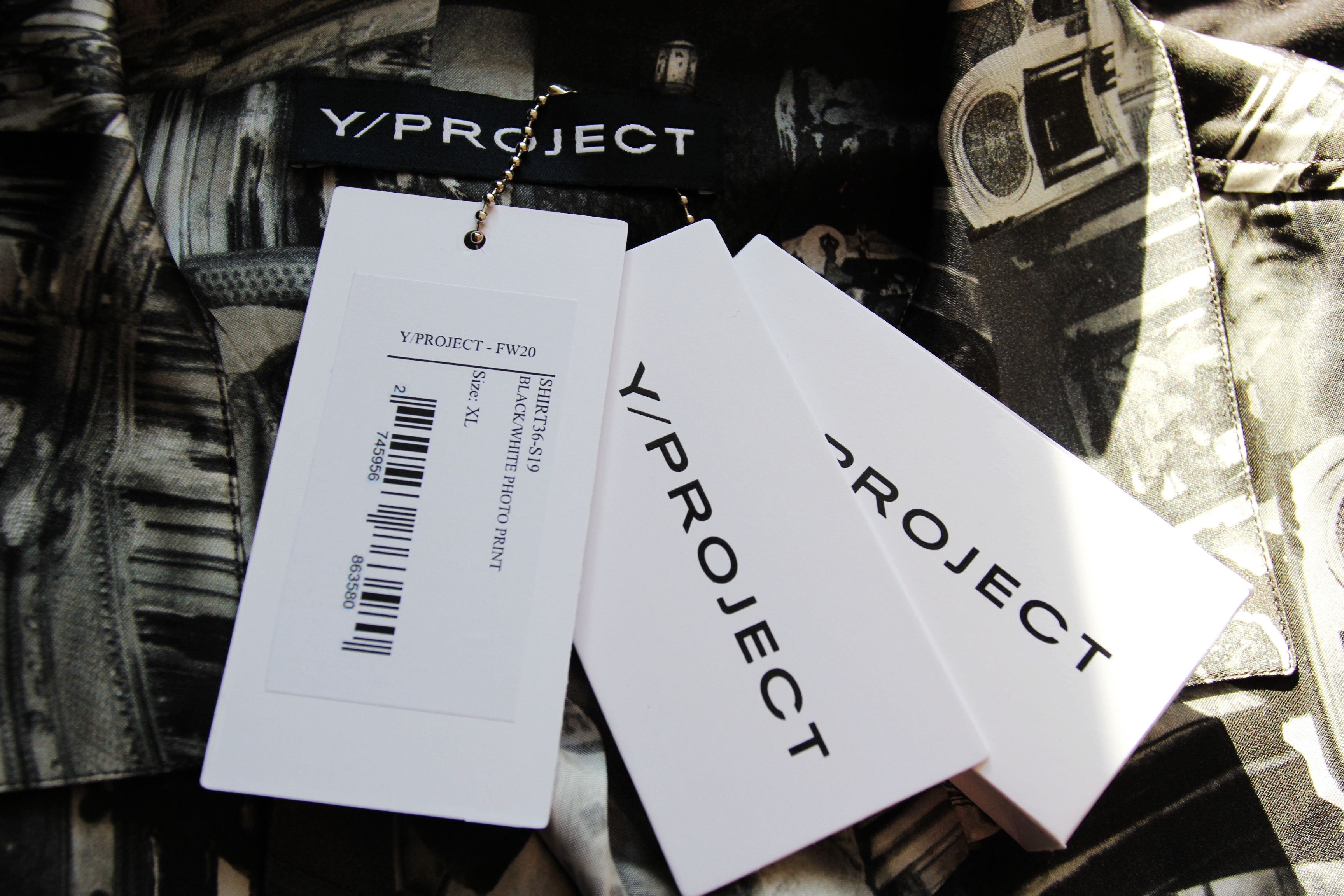 Y/Project BNWT AW20 Y/PROJECT PRINTED PYJAMA SHIRT XL Size US XL / EU 56 / 4 - 12 Thumbnail