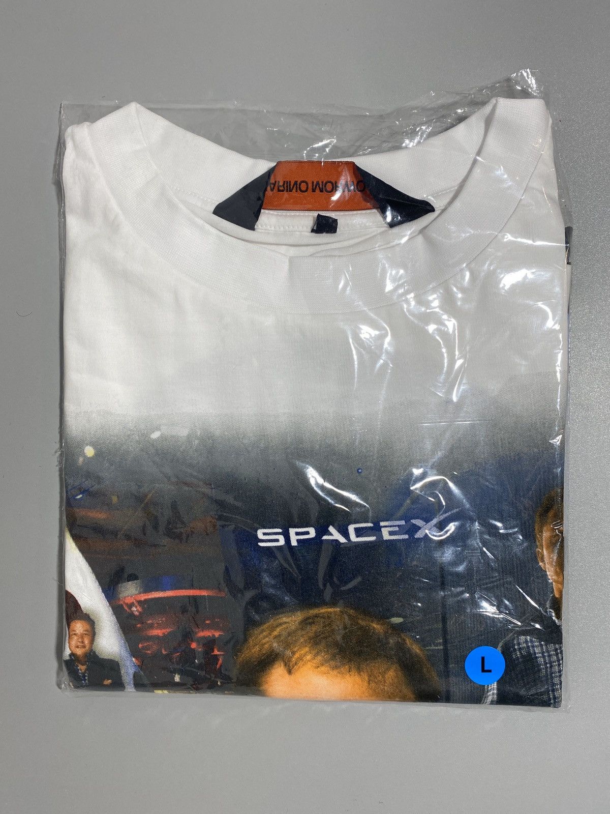 Marino Morwood Marino Morwood Elon Musk White Tee Size US L / EU 52-54 / 3 - 8 Thumbnail
