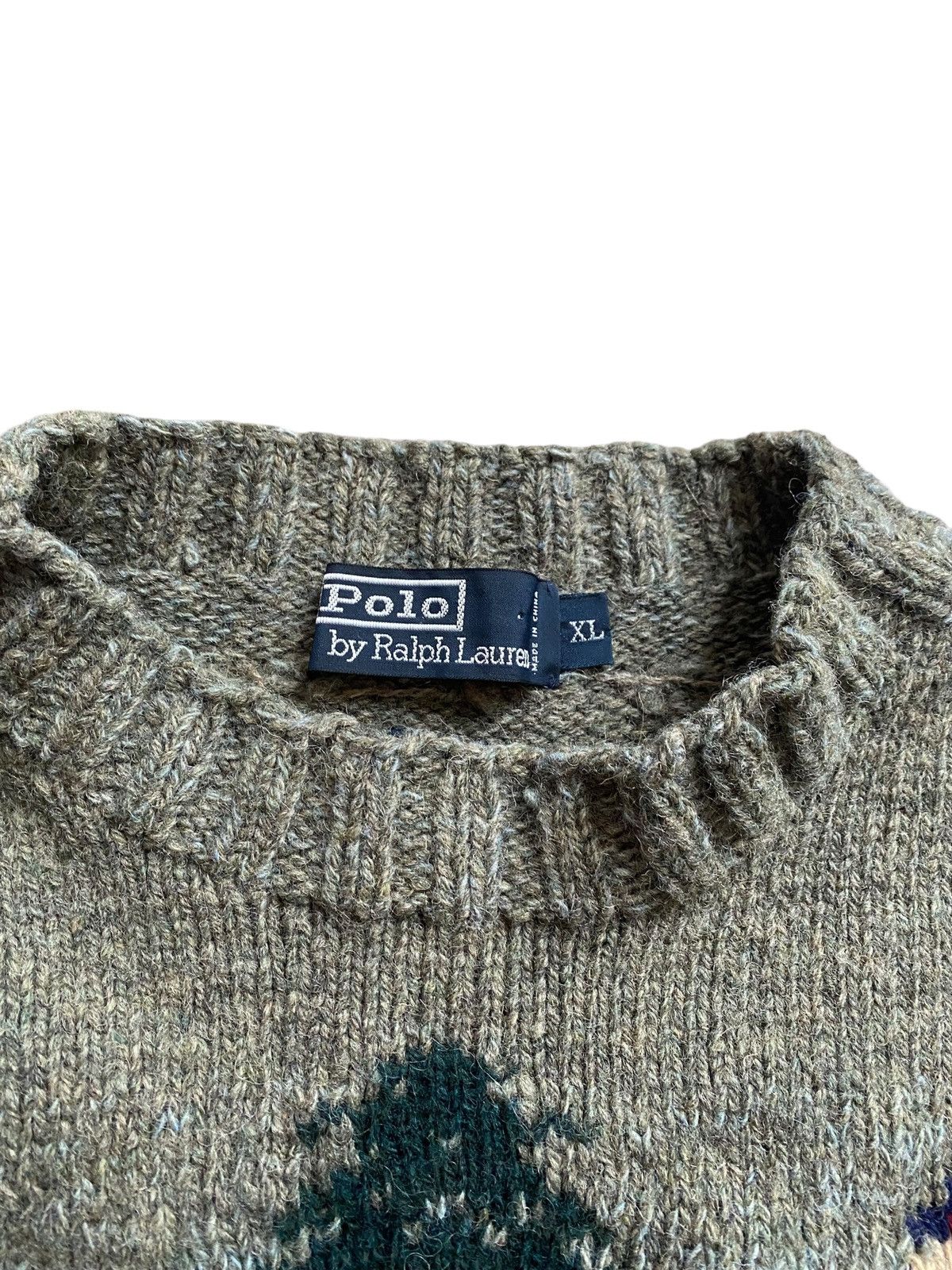 Polo Ralph Lauren × Vintage Vintage polo Ralph Lauren downhill suicidal skier knitwear Size US XL / EU 56 / 4 - 3 Thumbnail