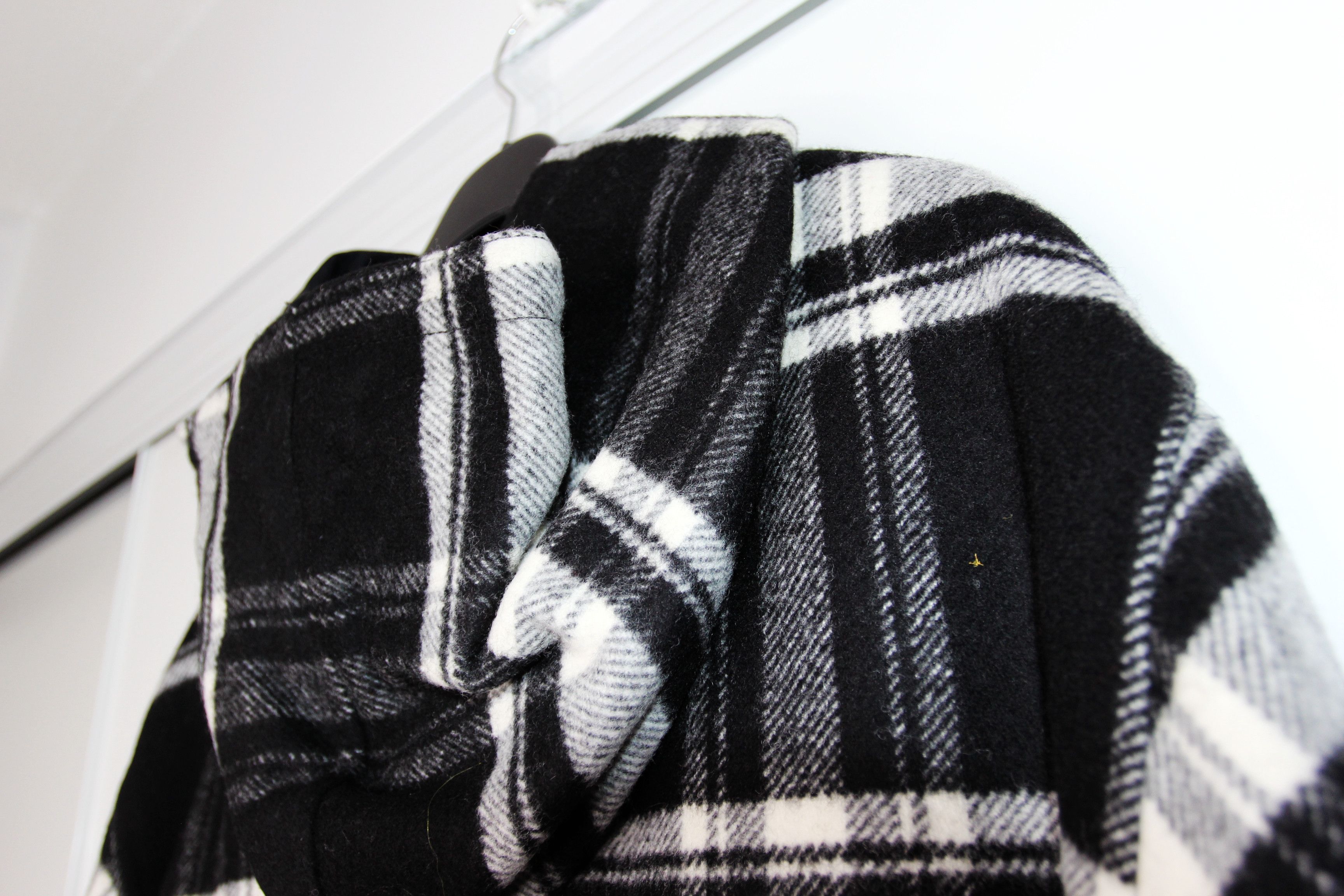 Marni BNWT AW18 MARNI TARTAN PLAID BLACK HOODED OVERCOAT 52 Size US L / EU 52-54 / 3 - 10 Thumbnail