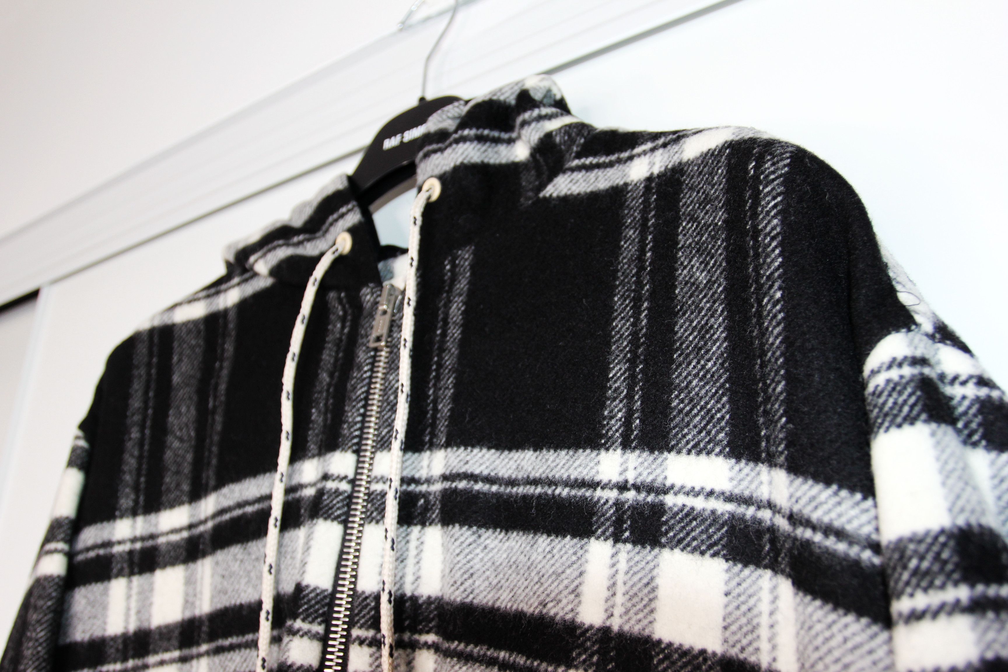 Marni BNWT AW18 MARNI TARTAN PLAID BLACK HOODED OVERCOAT 52 Size US L / EU 52-54 / 3 - 4 Thumbnail