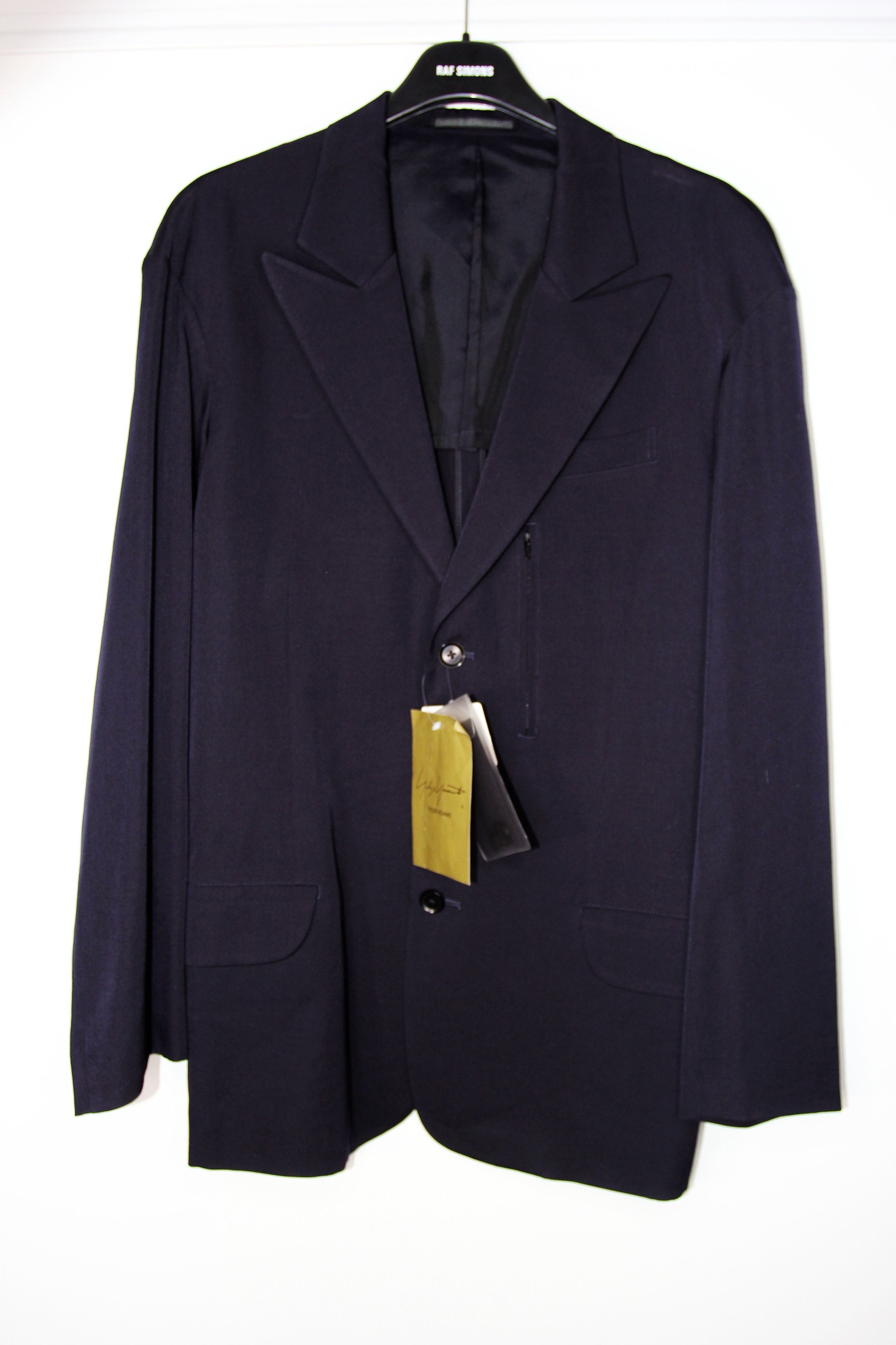 Yohji Yamamoto BNWT SS14 YOHJI YAMAMOTO POUR HOMME ZIP JACKET 3 Size US L / EU 52-54 / 3 - 2 Thumbnail