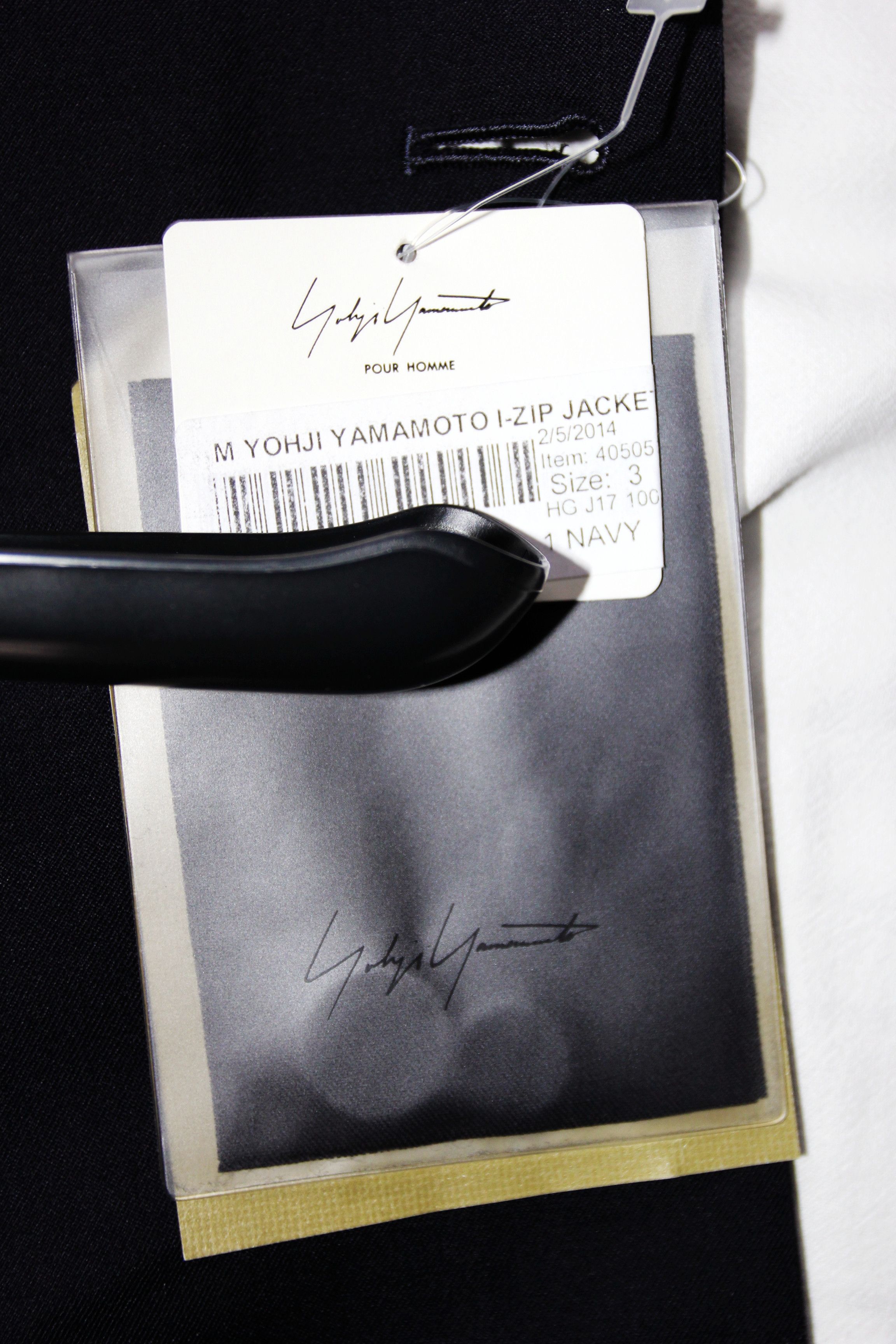 Yohji Yamamoto BNWT SS14 YOHJI YAMAMOTO POUR HOMME ZIP JACKET 3 Size US L / EU 52-54 / 3 - 13 Thumbnail