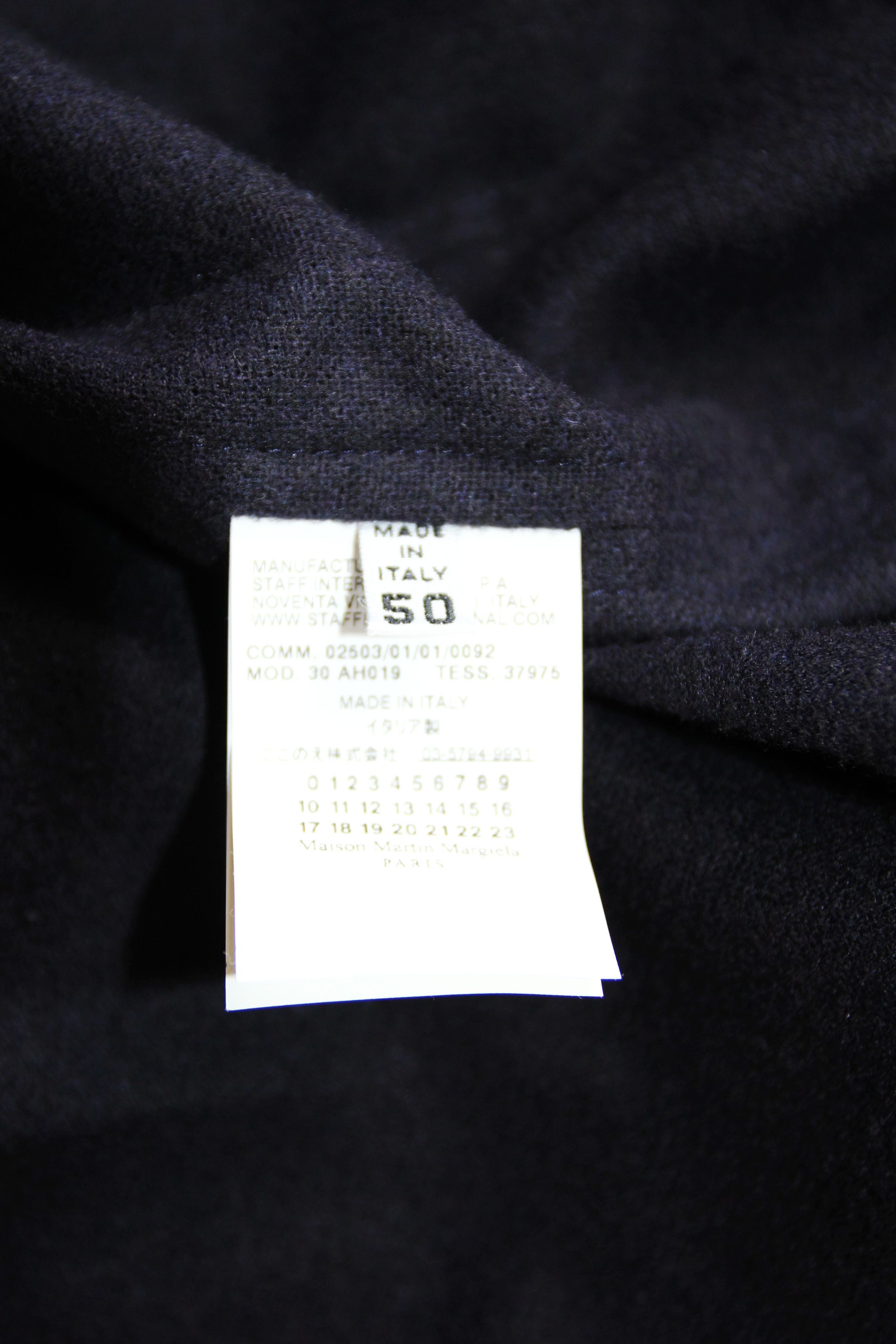 Maison Margiela MAISON MARGIELA COAT WITH REMOVABLE LINING 50 Size US M / EU 48-50 / 2 - 13 Thumbnail