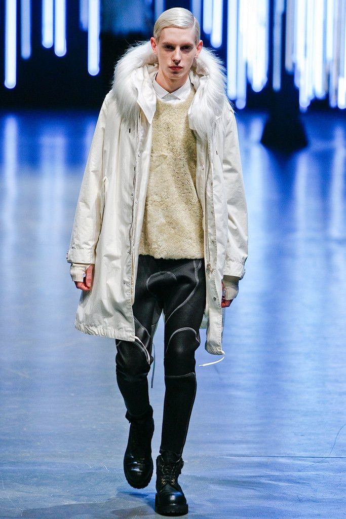 Neil Barrett AW11 NEIL BARRETT YETI FUR HOODED COAT M | Grailed