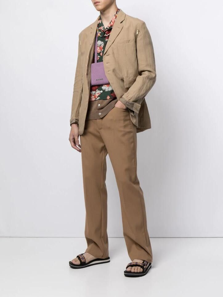 Undercover BNWT SS21 UNDERCOVER LINEN WEATHERED BLAZER JACKET 2 Size US M / EU 48-50 / 2 - 18 Thumbnail