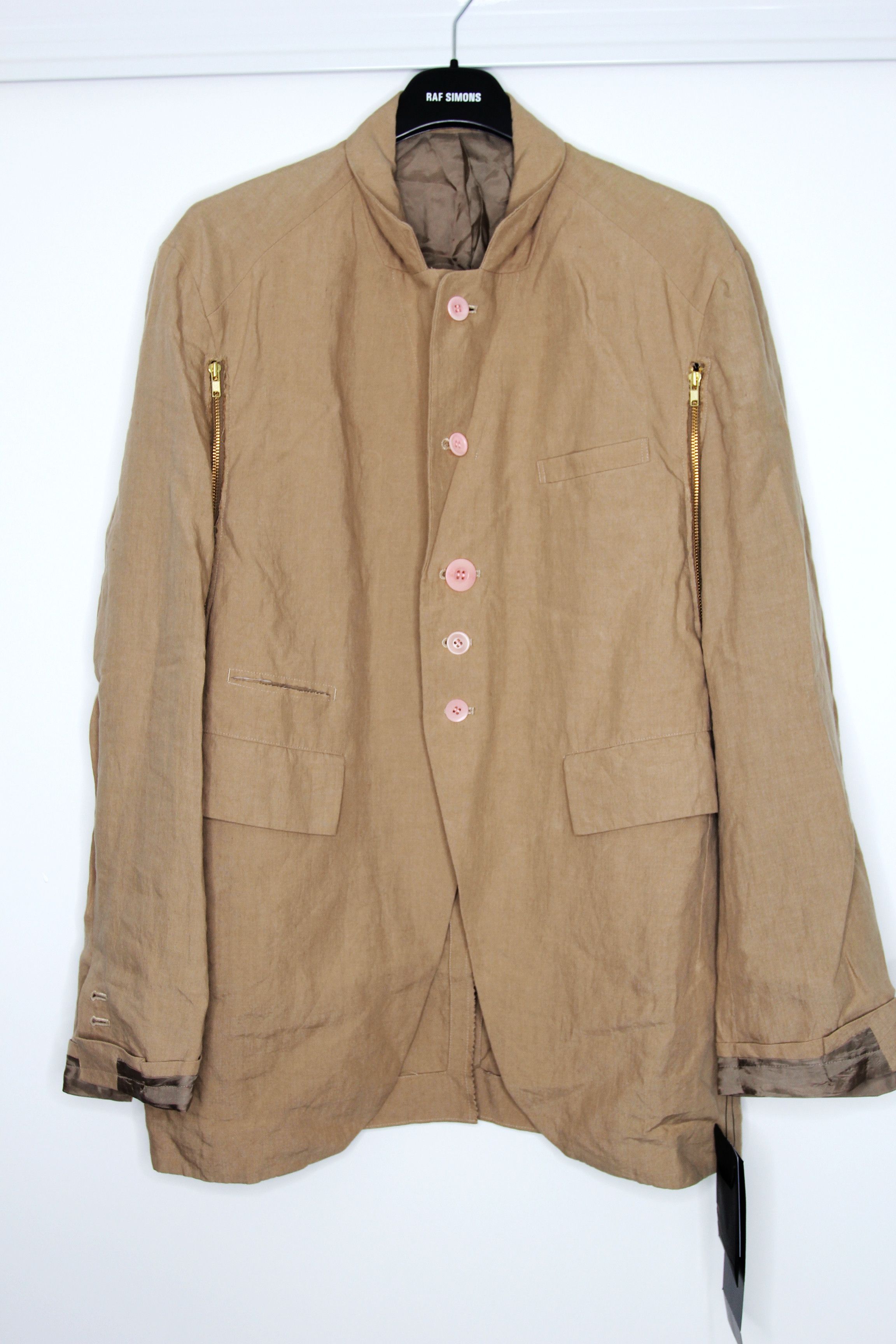 Undercover BNWT SS21 UNDERCOVER LINEN WEATHERED BLAZER JACKET 2 Size US M / EU 48-50 / 2 - 2 Thumbnail