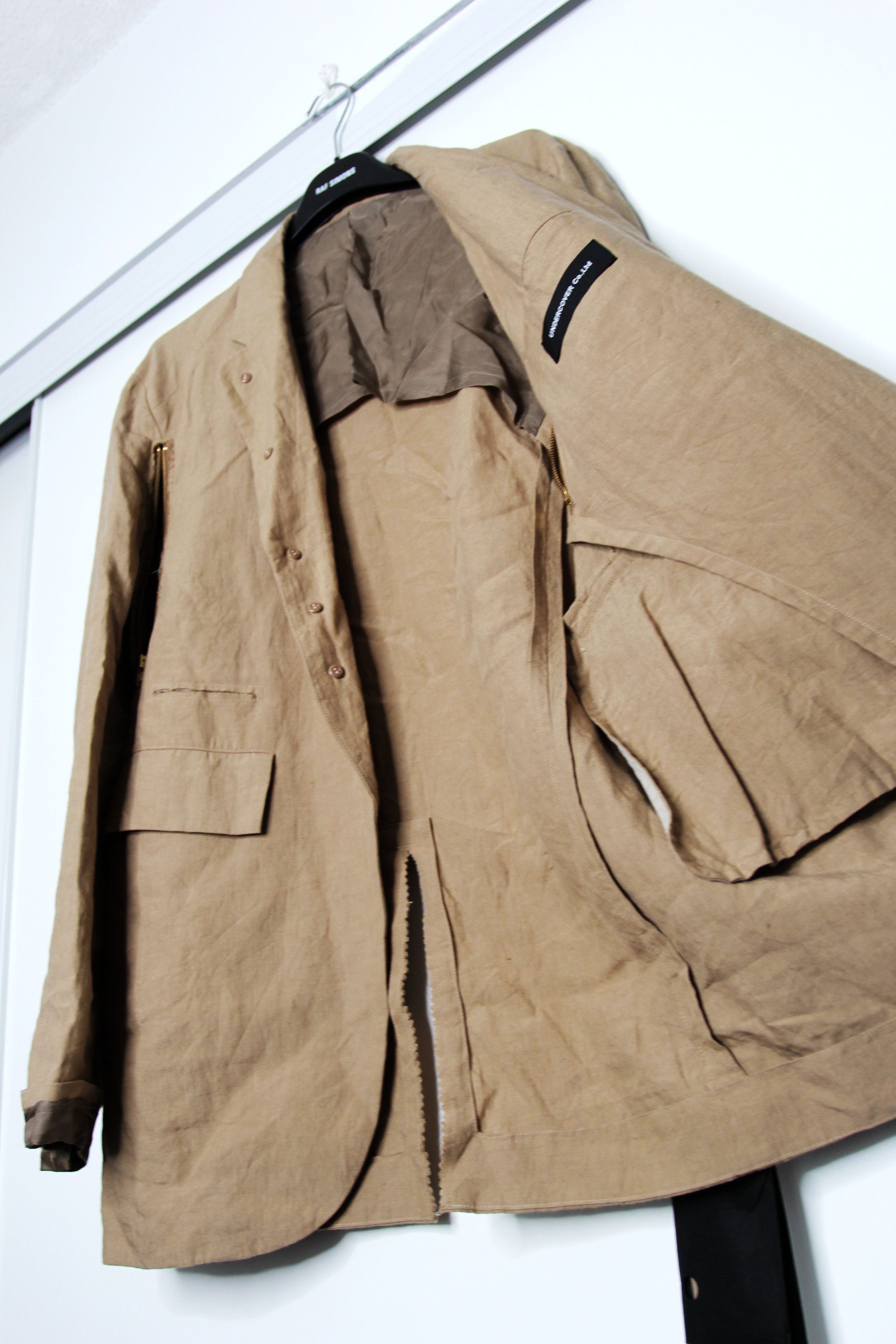 Undercover BNWT SS21 UNDERCOVER LINEN WEATHERED BLAZER JACKET 2 Size US M / EU 48-50 / 2 - 12 Thumbnail