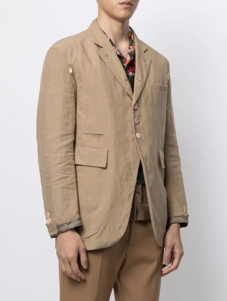 Undercover UNDERCOVER 06AW Insect embroidered corduroy zipper