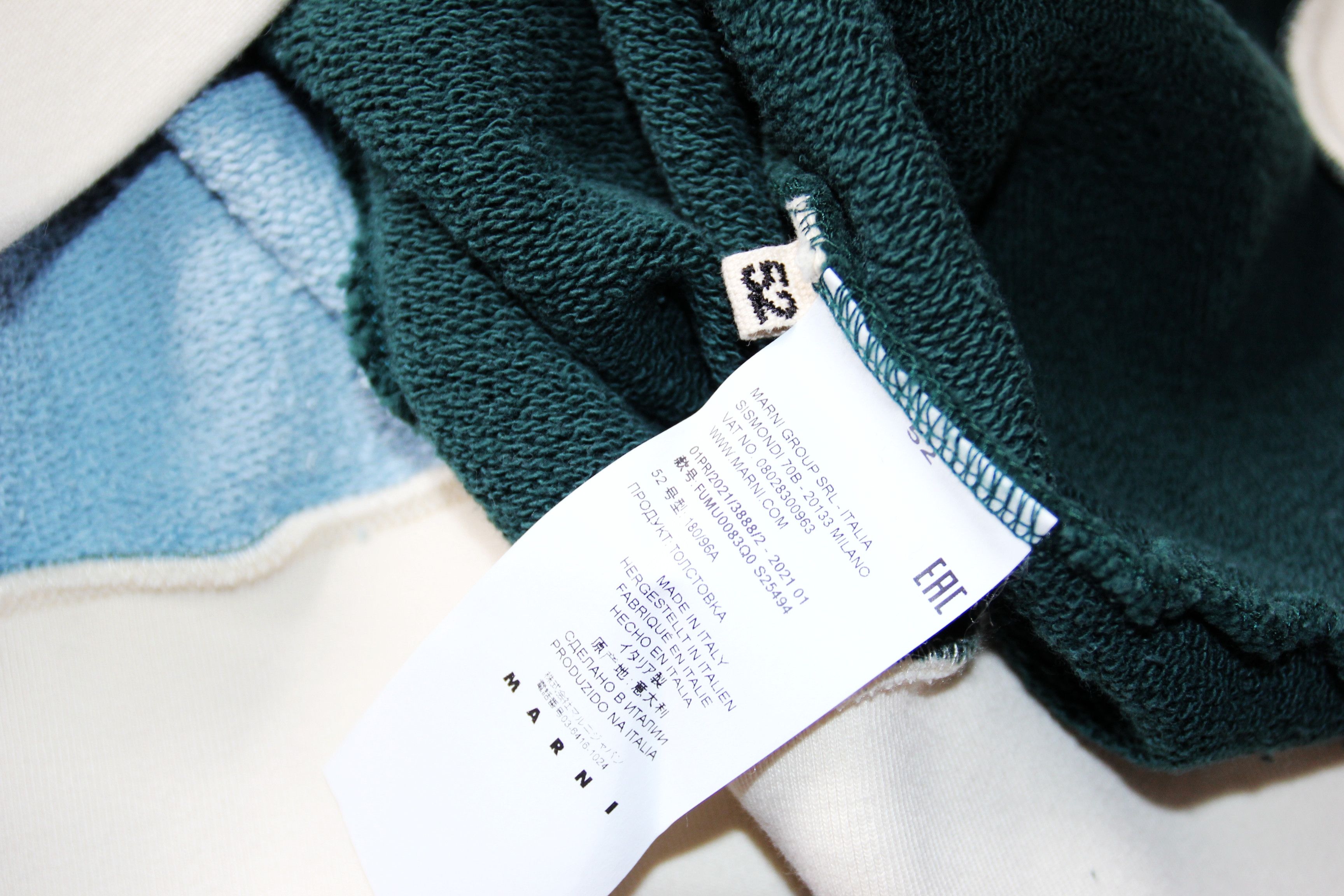 Marni BNWT SS21 MARNI COLOR BLOCK HOODIE 52 Size US L / EU 52-54 / 3 - 11 Thumbnail