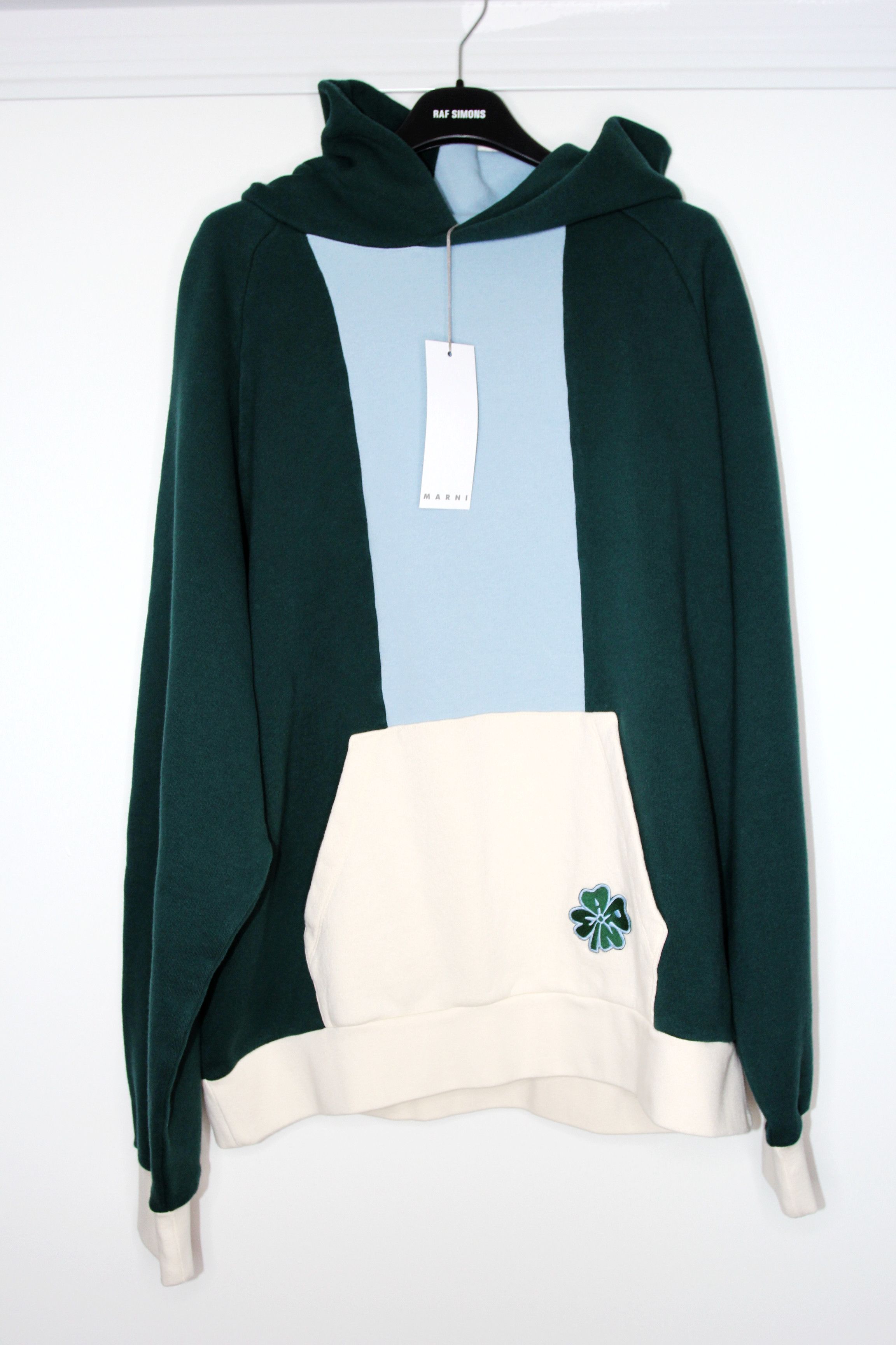 Marni BNWT SS21 MARNI COLOR BLOCK HOODIE 52 Size US L / EU 52-54 / 3 - 2 Thumbnail