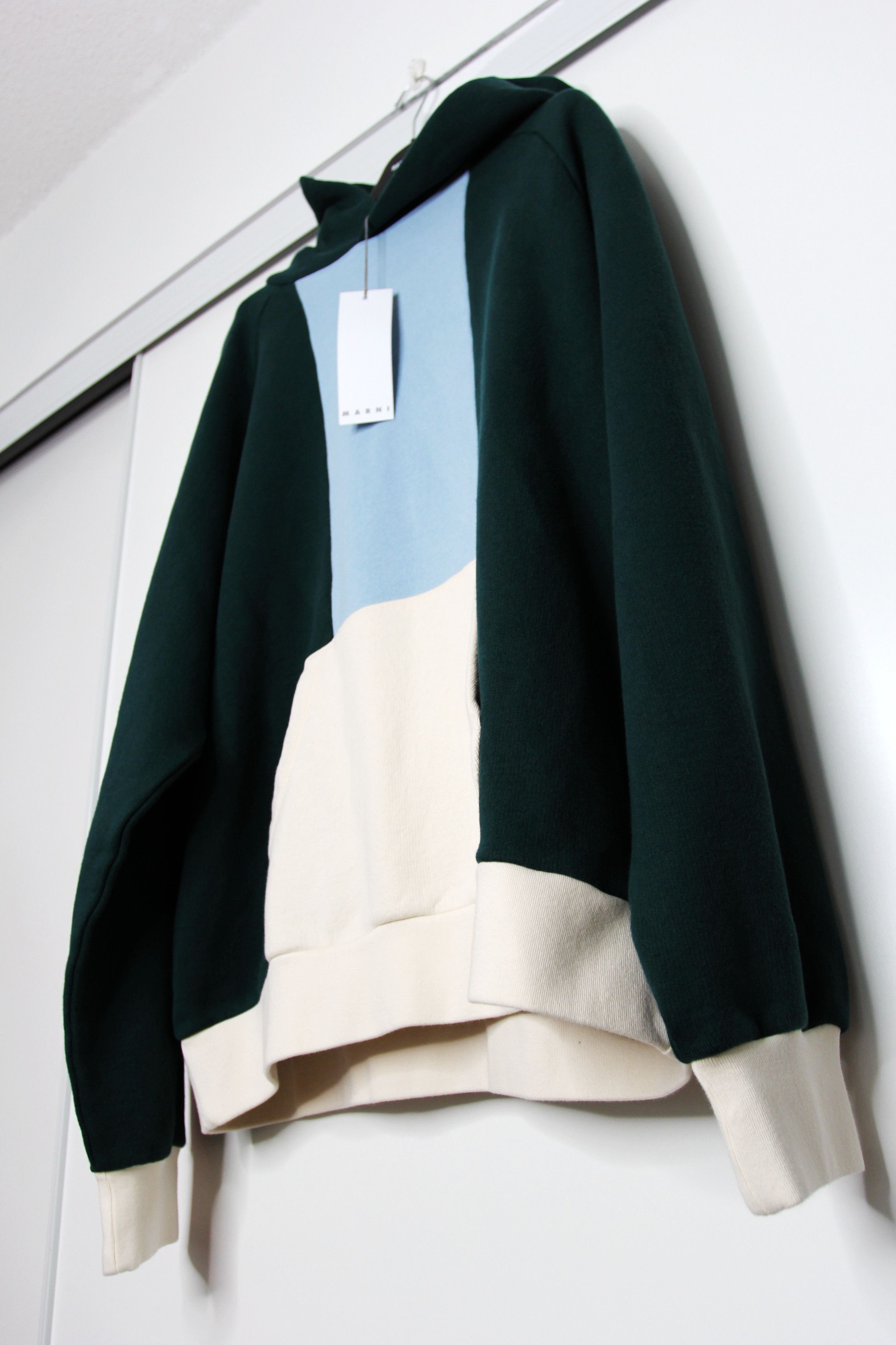 Marni BNWT SS21 MARNI COLOR BLOCK HOODIE 52 Size US L / EU 52-54 / 3 - 6 Thumbnail