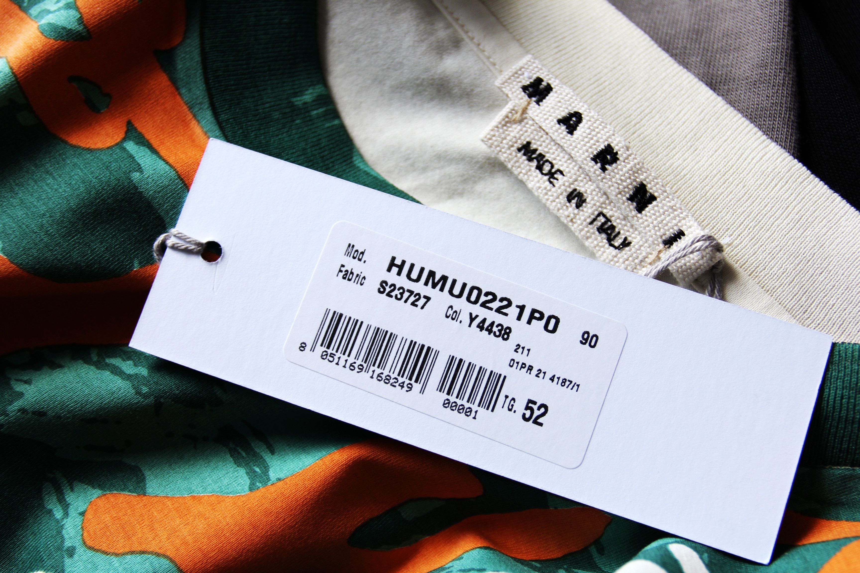 Marni BNWT SS21 MARNI FRONT PRINT TSHIRT 52 Size US L / EU 52-54 / 3 - 9 Thumbnail