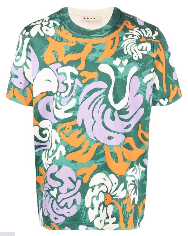 Marni BNWT SS21 MARNI FRONT PRINT TSHIRT 52 Size US L / EU 52-54 / 3 - 11 Thumbnail