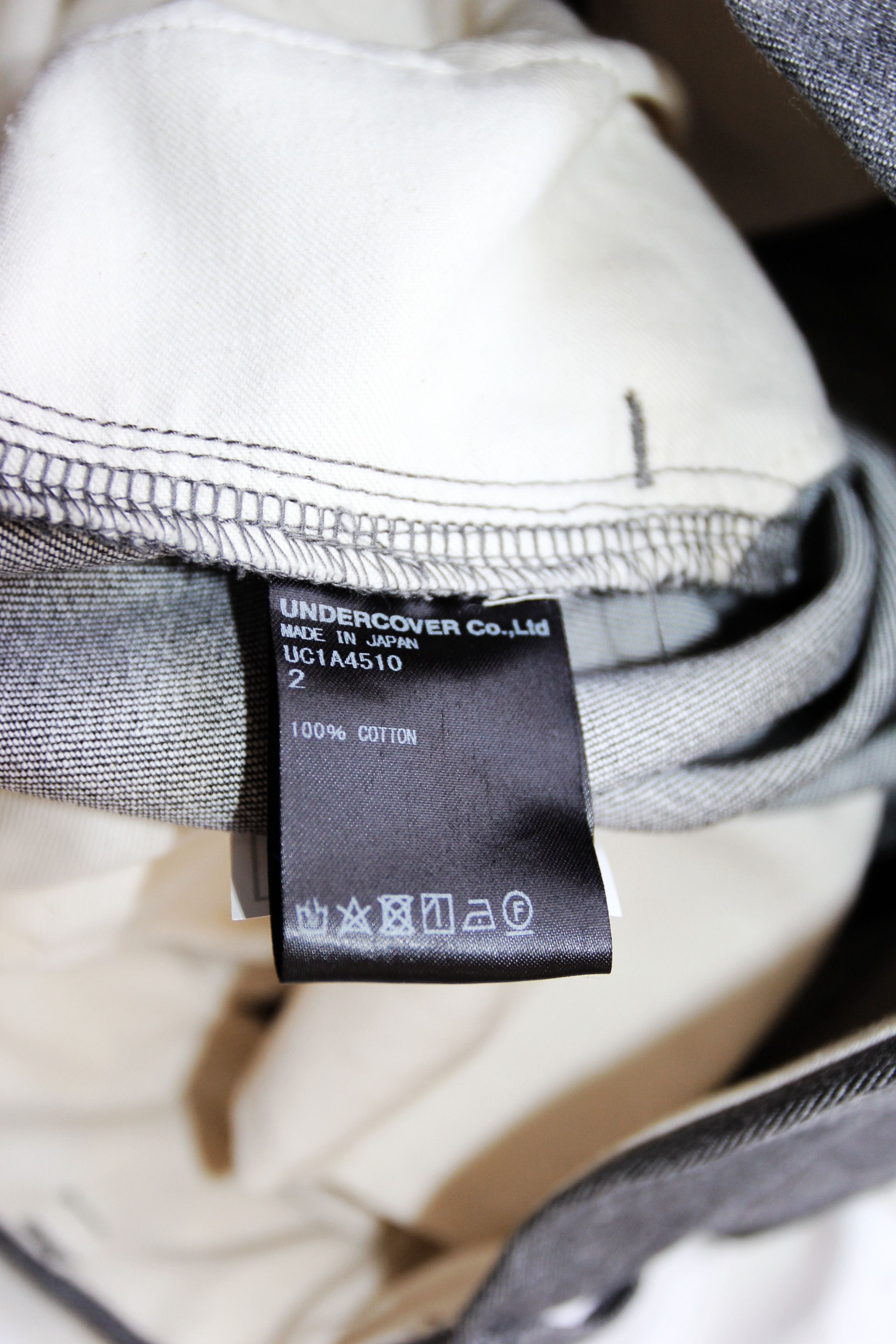 Undercover BNWT SS21 UNDERCOVER STRAIGHT LEG PANTS 2 Size US 32 / EU 48 - 11 Thumbnail