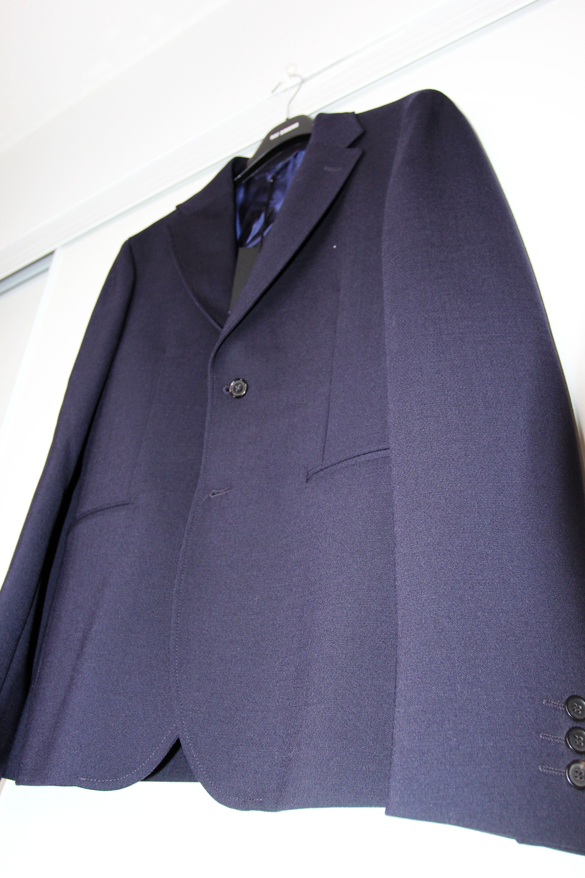 Raf Simons BNWT AW13 RAF SIMONS DECONSTRUCTED 2 BUTTON JACKET 50 Size US M / EU 48-50 / 2 - 5 Thumbnail
